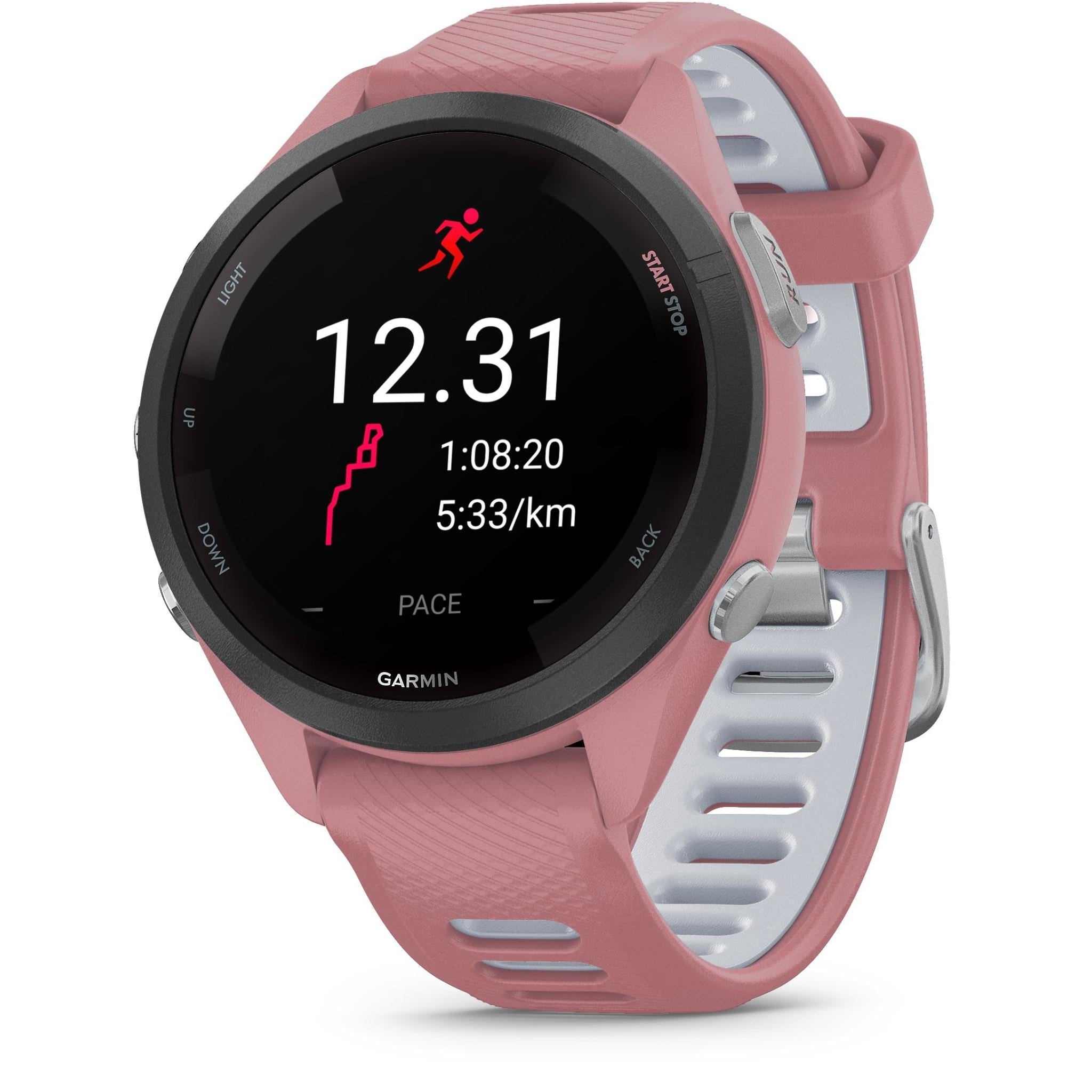 Garmin Forerunner 265S Sports Watch (Pink/White)