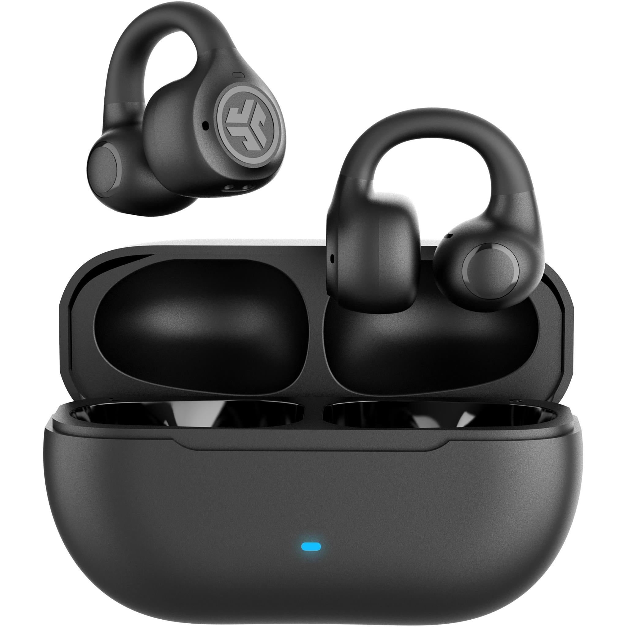JLab Flex Open Wireless Earbuds (Black)