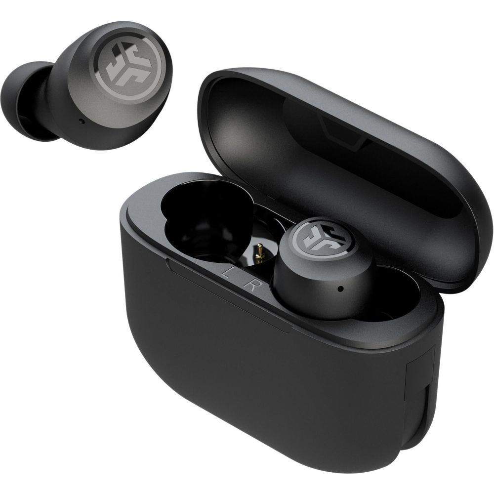 JLab GO Pop+ True Wireless In-Ear Headphones (Black)