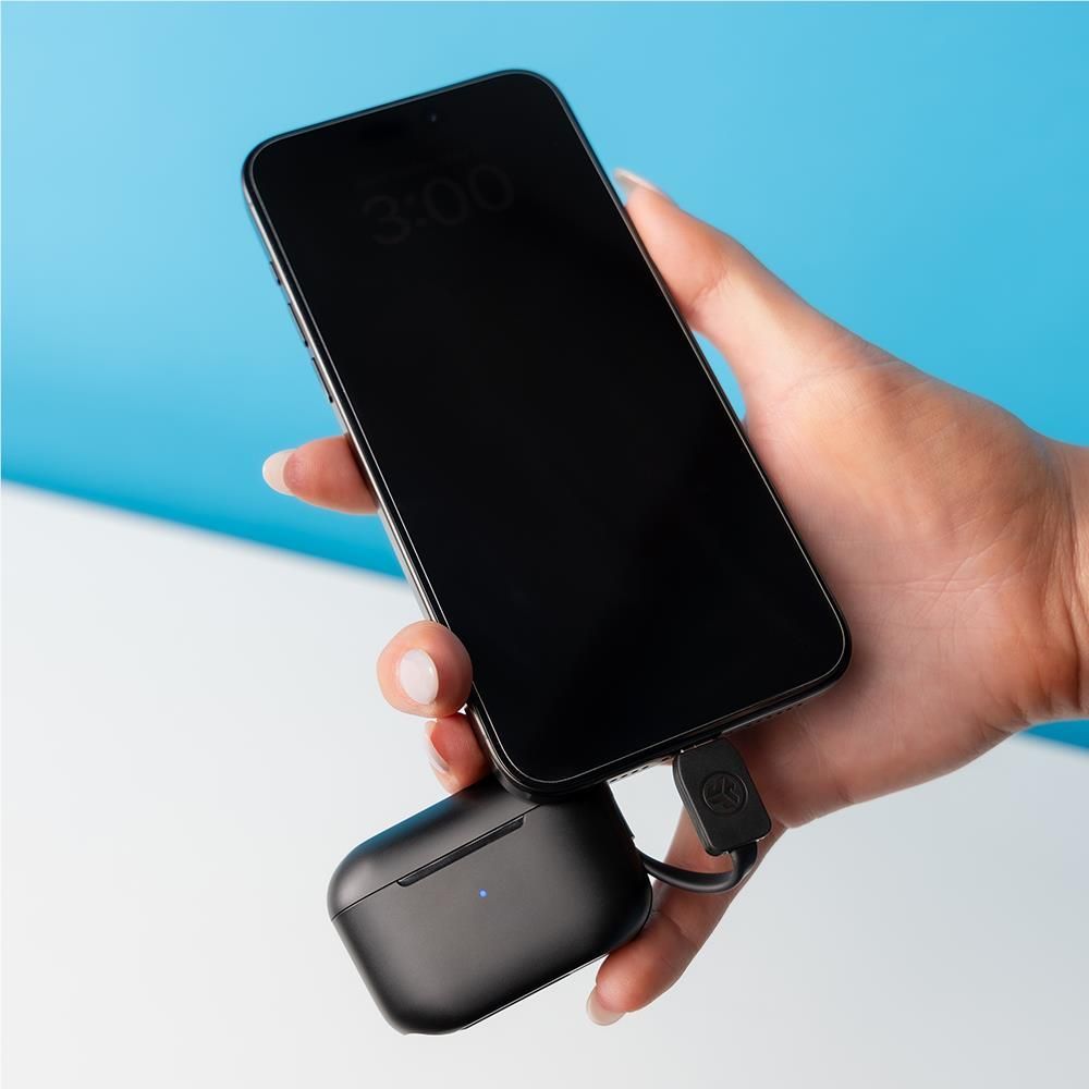 JLab GO Pop+ True Wireless In-Ear Headphones (Black)