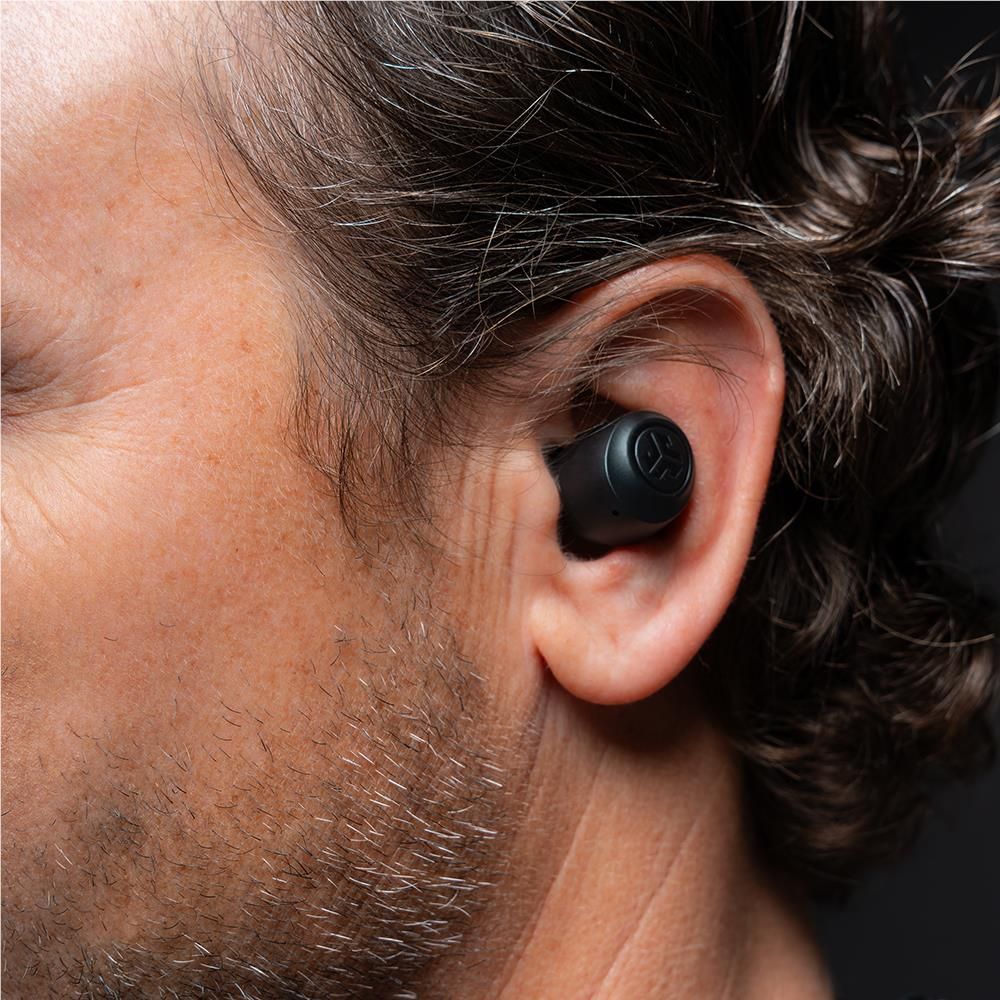 JLab GO Pop+ True Wireless In-Ear Headphones (Black)