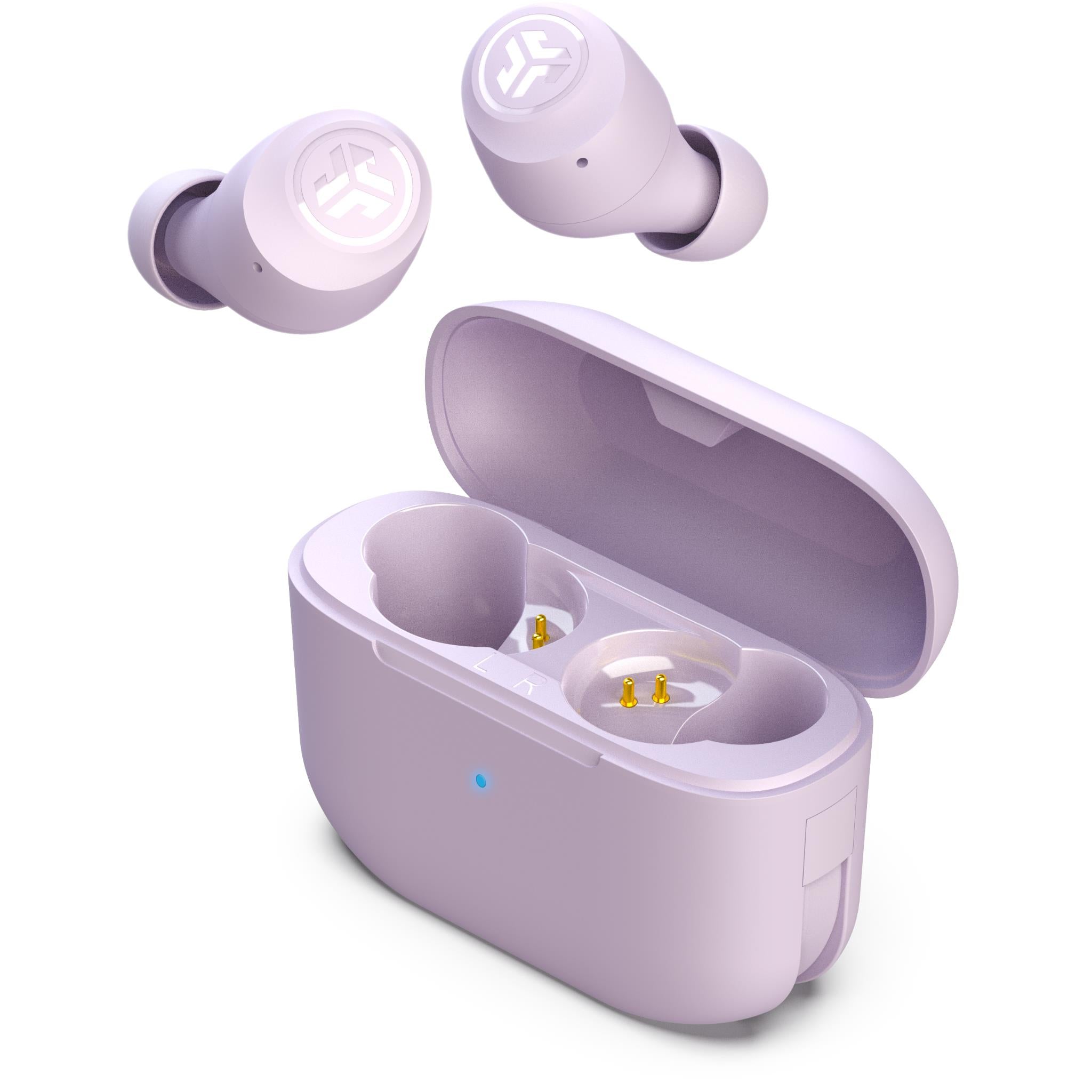 JLab GO Pop+ True Wireless In-Ear Headphones (Lilac)