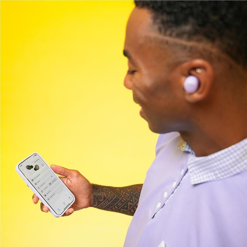 JLab GO Pop+ True Wireless In-Ear Headphones (Lilac)