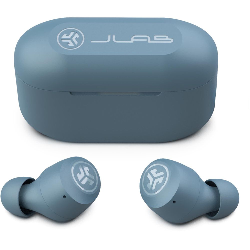JLab GO Pop+ True Wireless In-Ear Headphones (Slate)