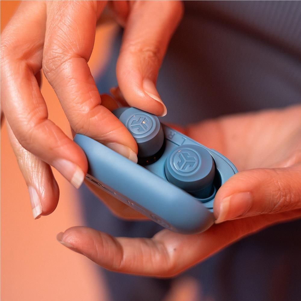 JLab GO Pop+ True Wireless In-Ear Headphones (Slate)