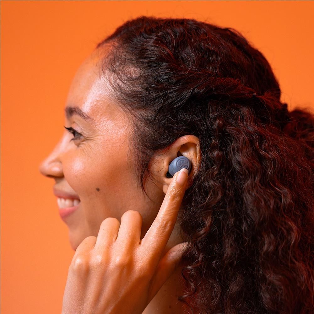 JLab GO Pop+ True Wireless In-Ear Headphones (Slate)