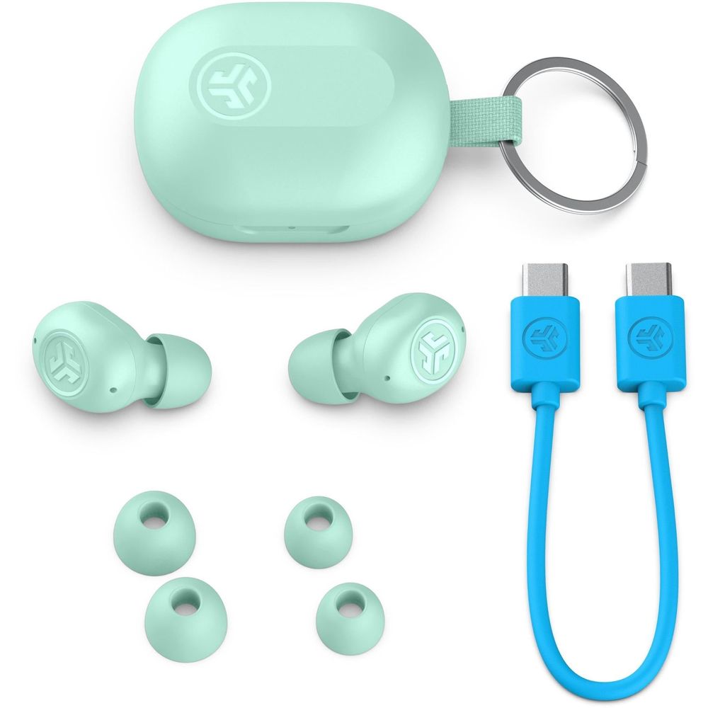 JLab JBuds Mini True Wireless In-Ear Headphones (Mint)