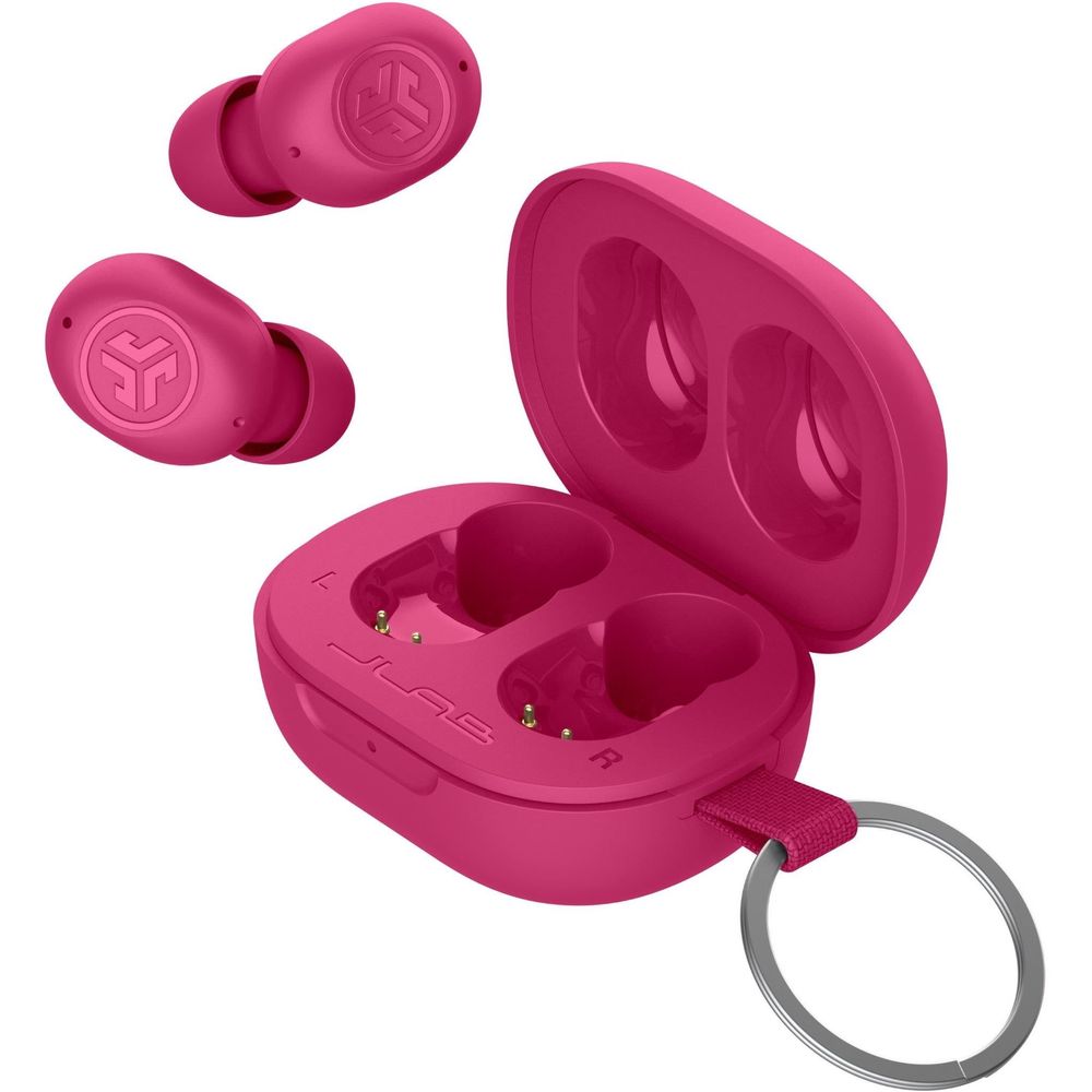 JLab JBuds Mini True Wireless In-Ear Headphones (Pink)