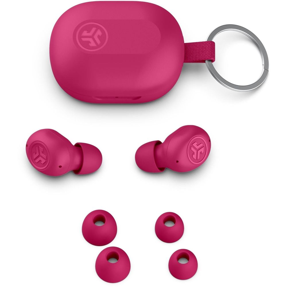JLab JBuds Mini True Wireless In-Ear Headphones (Pink)