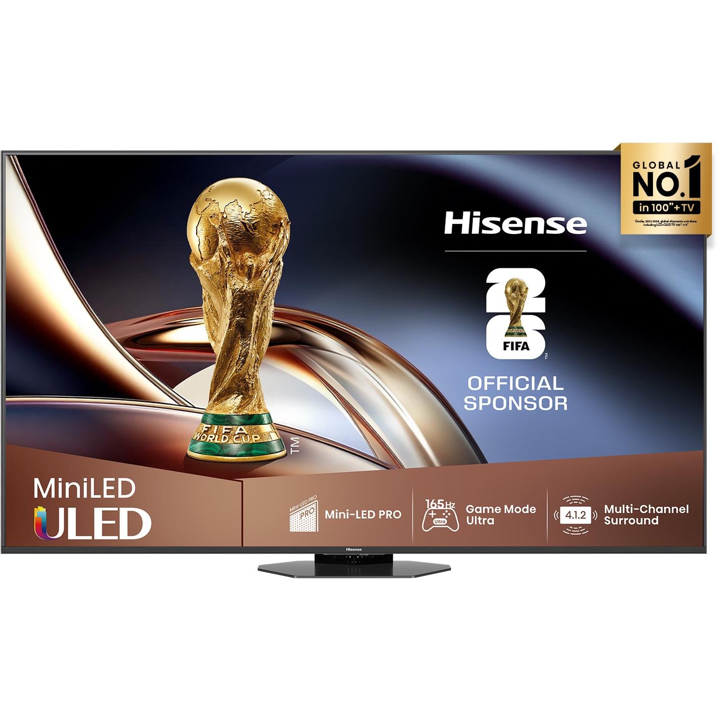 Hisense 65" U8QNZ 4K ULED Mini-LED Smart TV [2025]