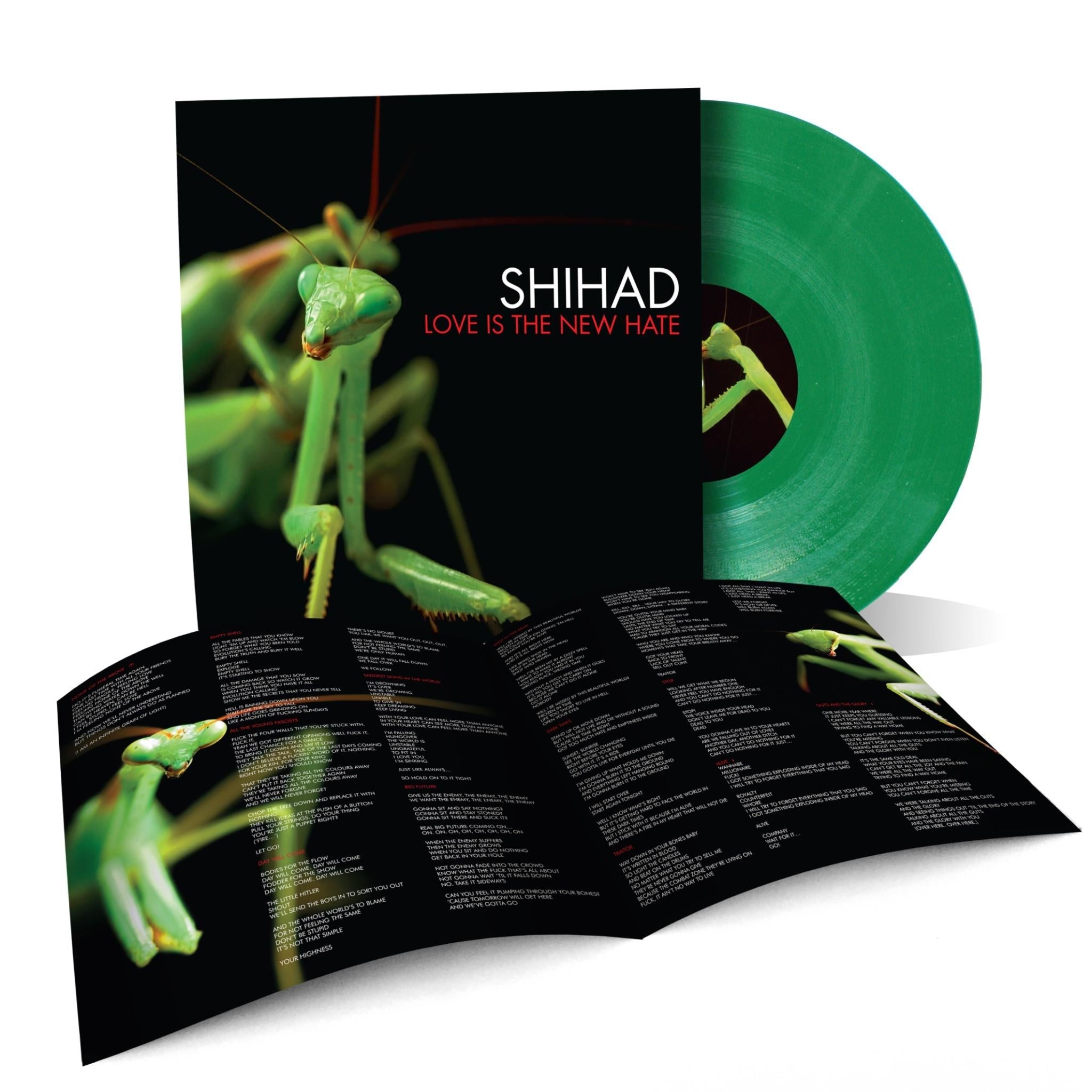 Love Is The New Hate (Mantis Green Vinyl) - By: Shihad