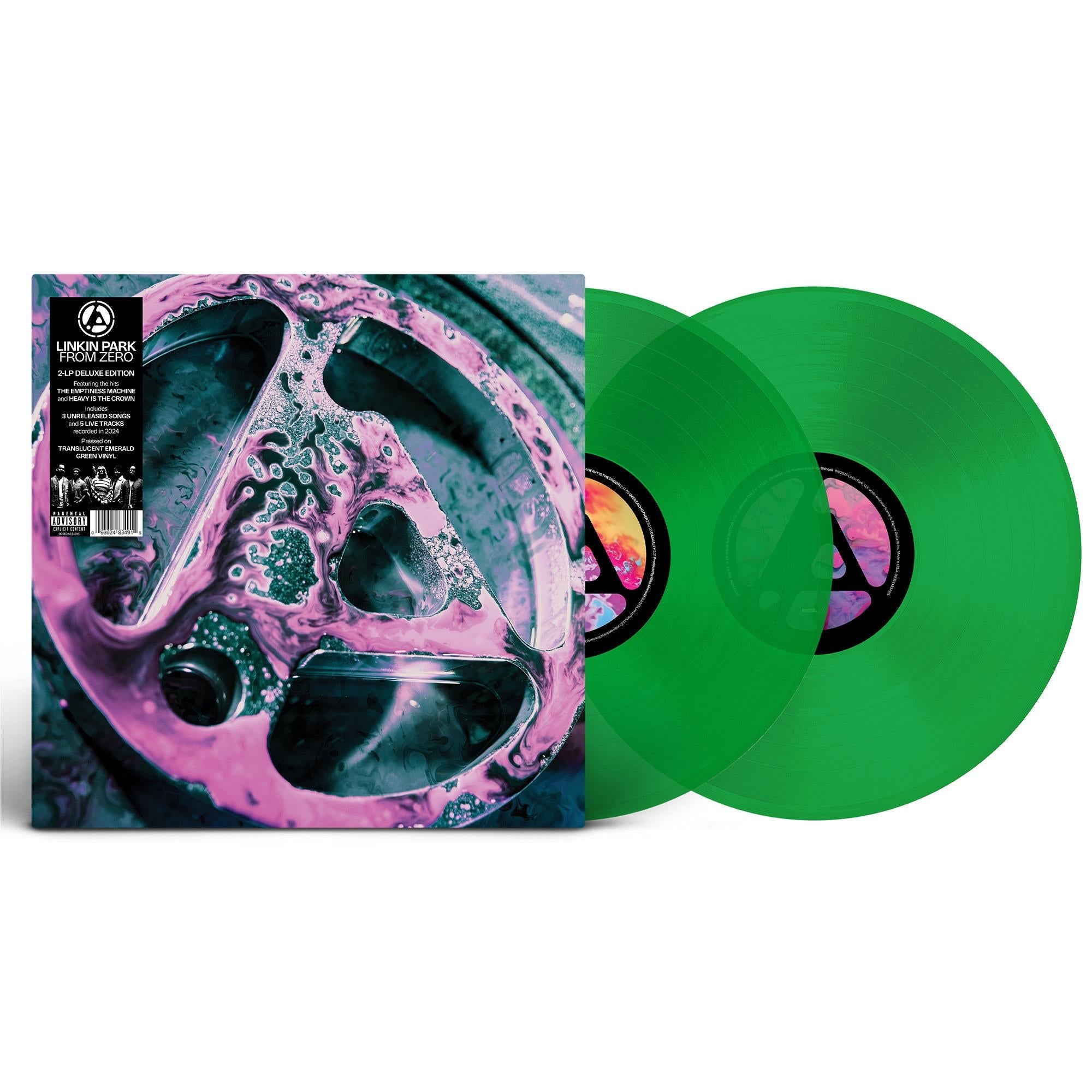 From Zero (Deluxe Edition) (Limited Green Vinyl) - By:Linkin Park