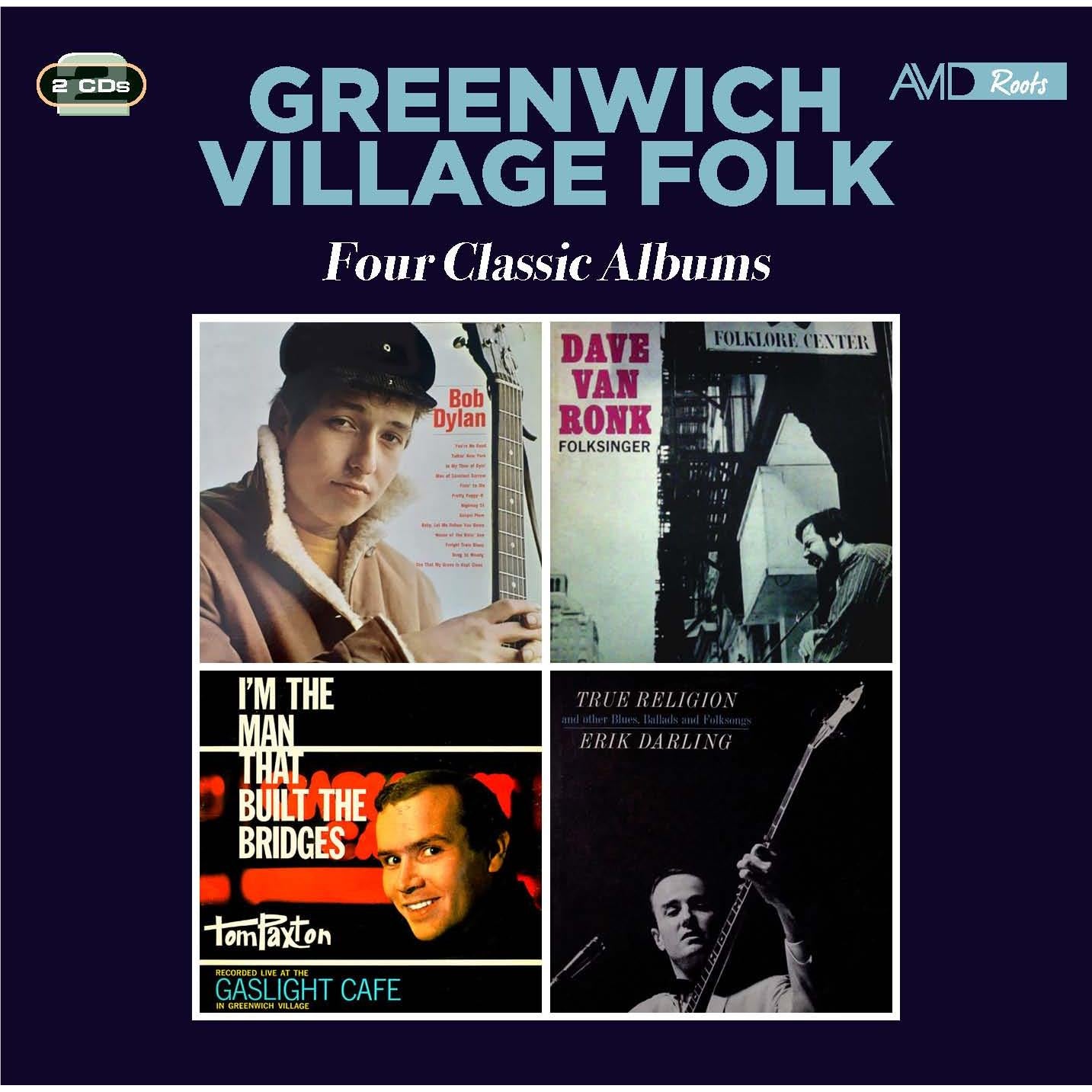 Greenwich Village Folk: Four Classic Albums,  By: Bob Dylan