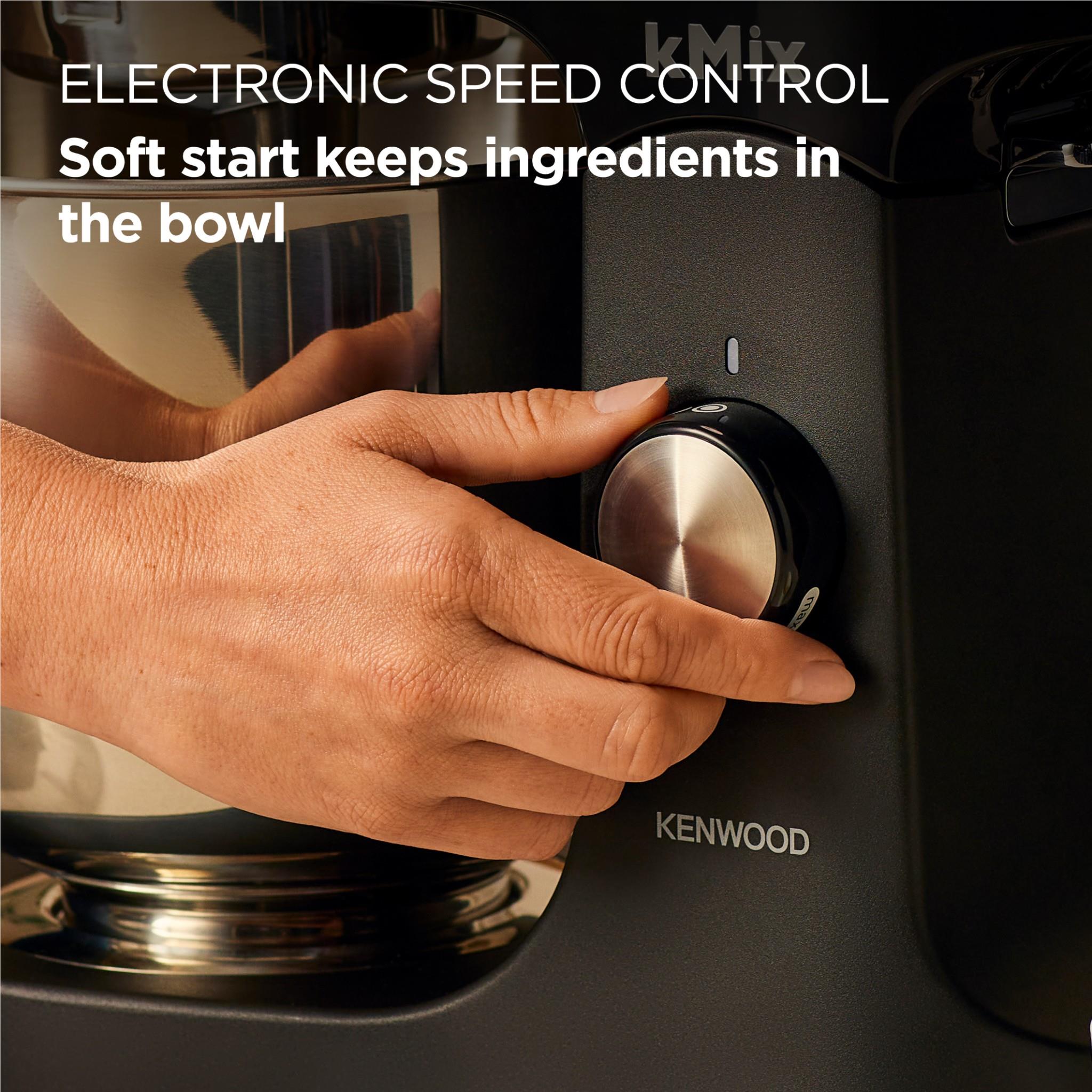 Kenwood KMX751 kMix Stand Mixer (Sleek Black)