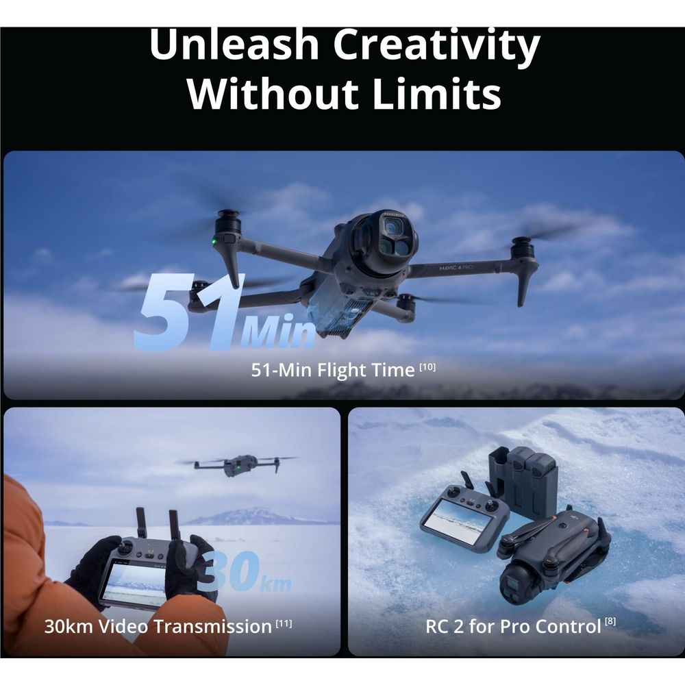DJI Mavic 4 Pro Fly More Combo (DJI RC 2)