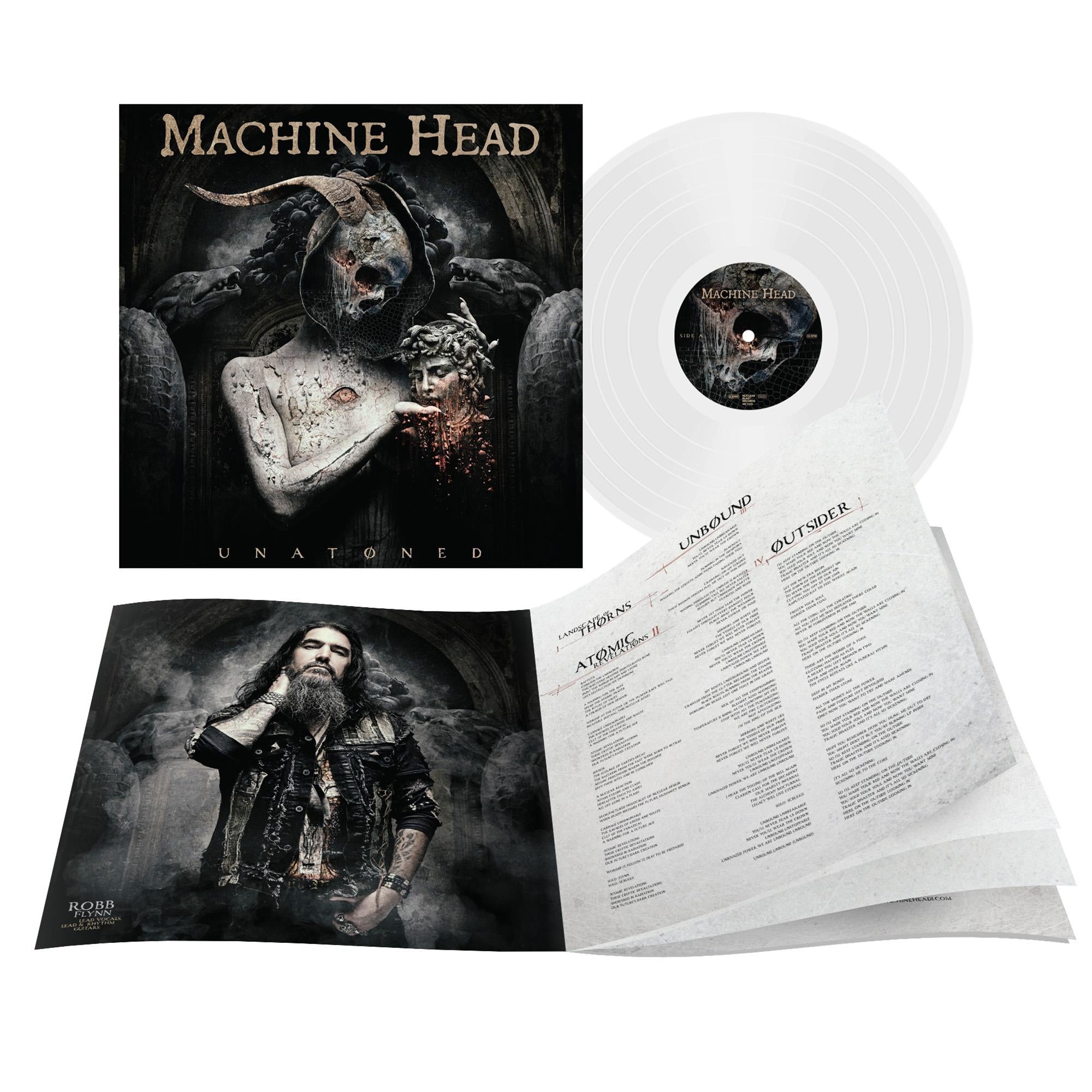 UNATØNED (Clear Vinyl) - By: Machine Head
