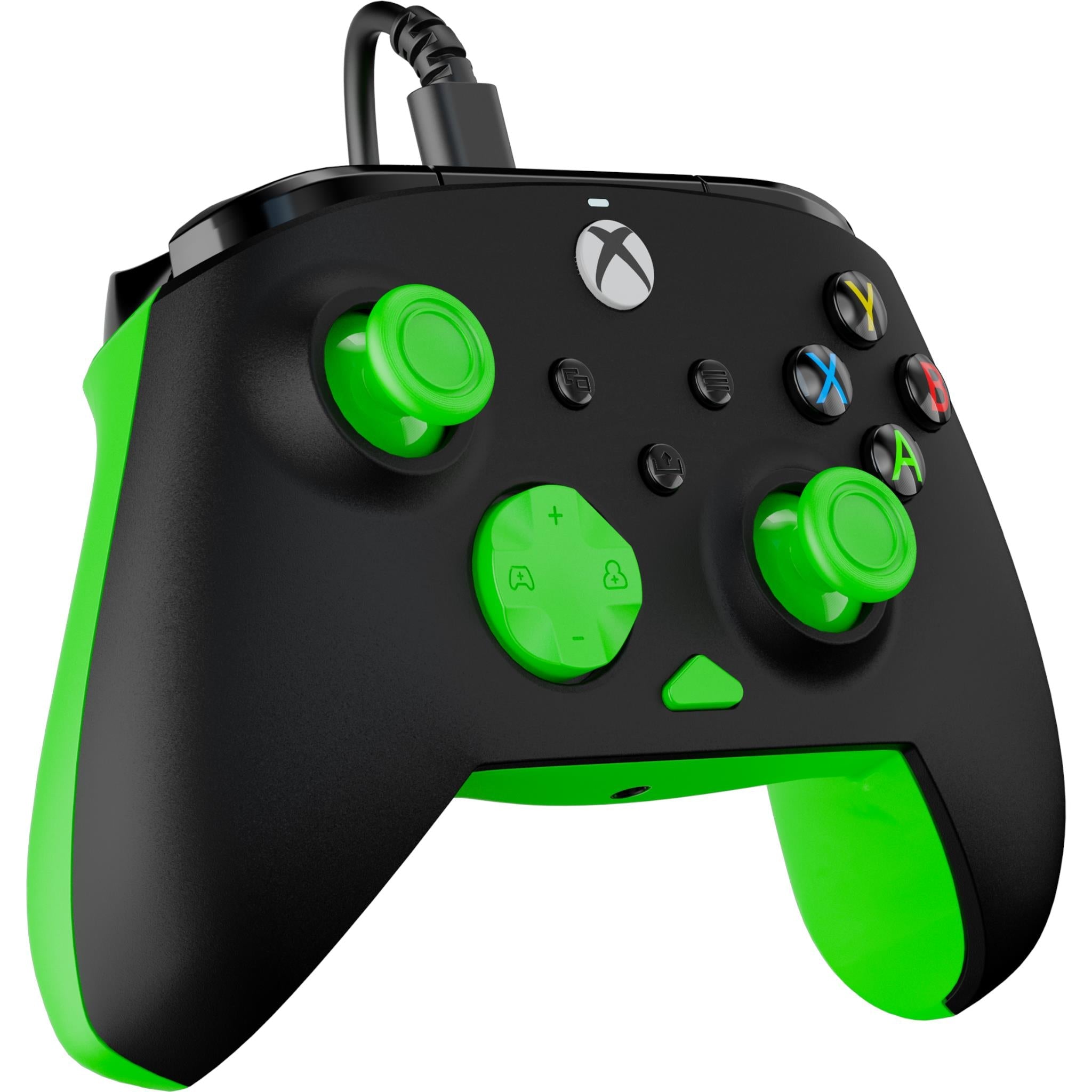 Turtle Beach Rematch Core Wired Gaming Controller for Xbox (Black/Green)