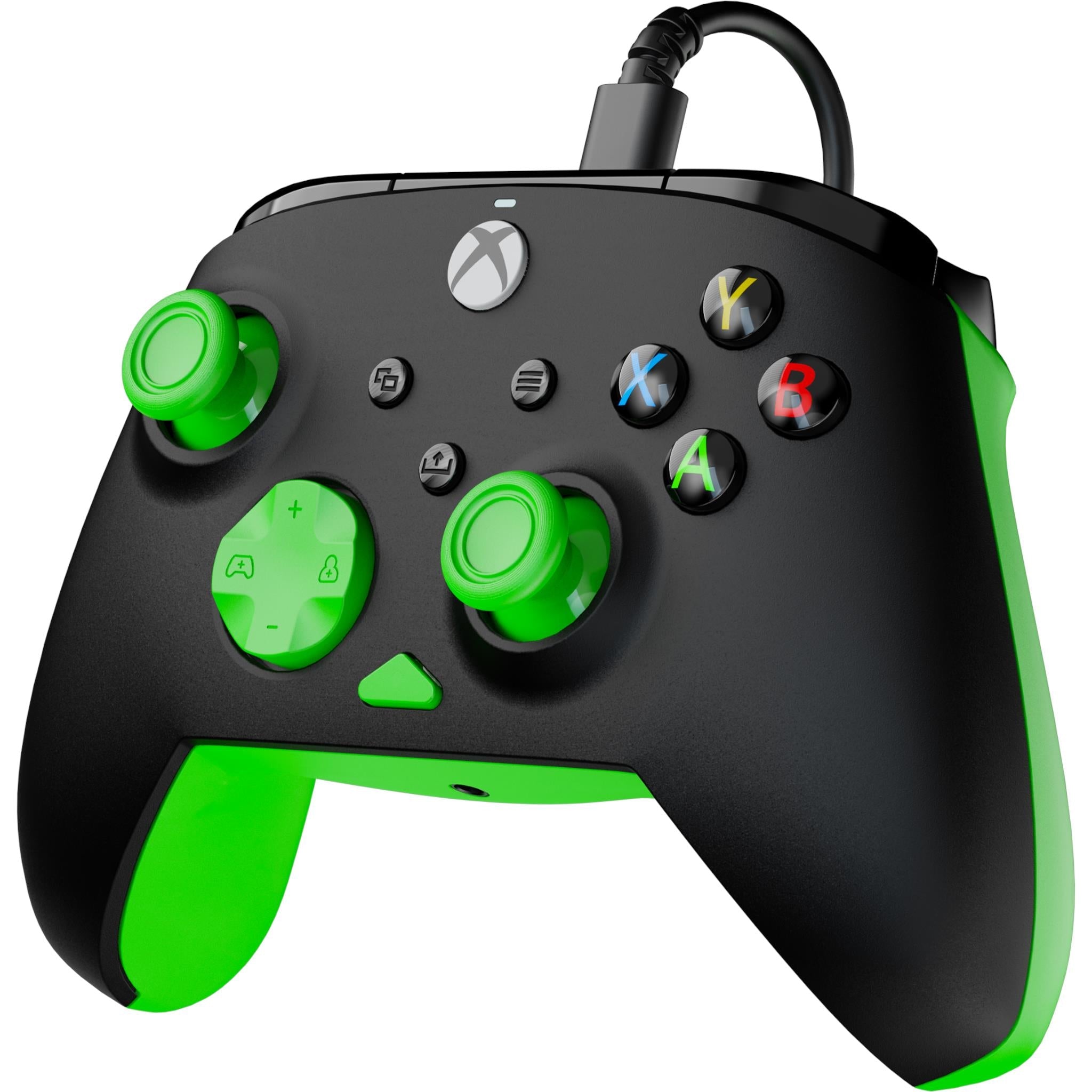 Turtle Beach Rematch Core Wired Gaming Controller for Xbox (Black/Green)