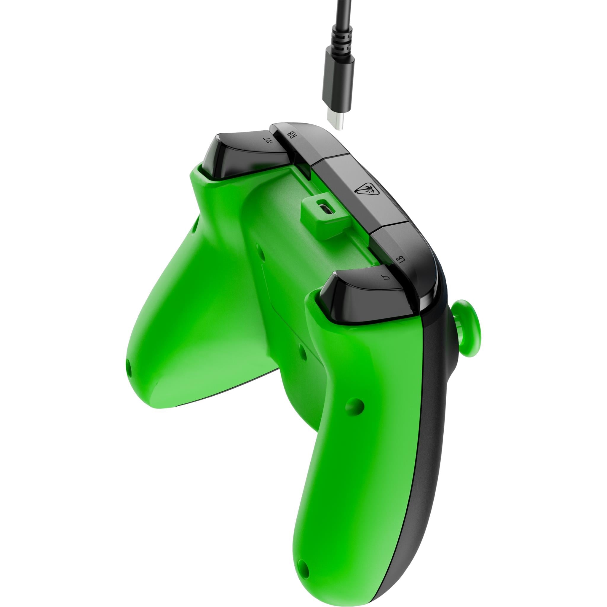 Turtle Beach Rematch Core Wired Gaming Controller for Xbox (Black/Green)