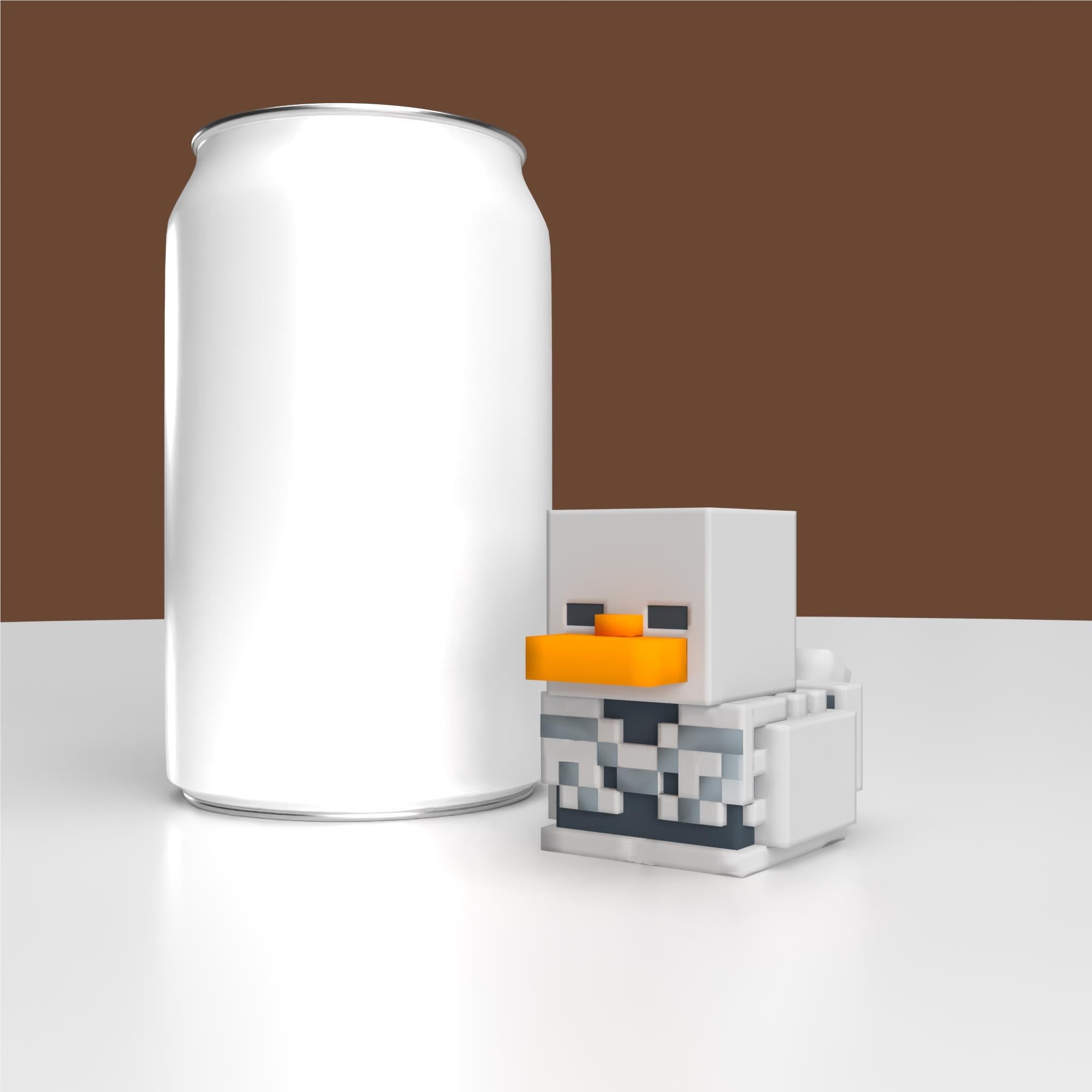 Tubbz Mini Cosplaying Duck Collectible (Minecraft - Skeleton)