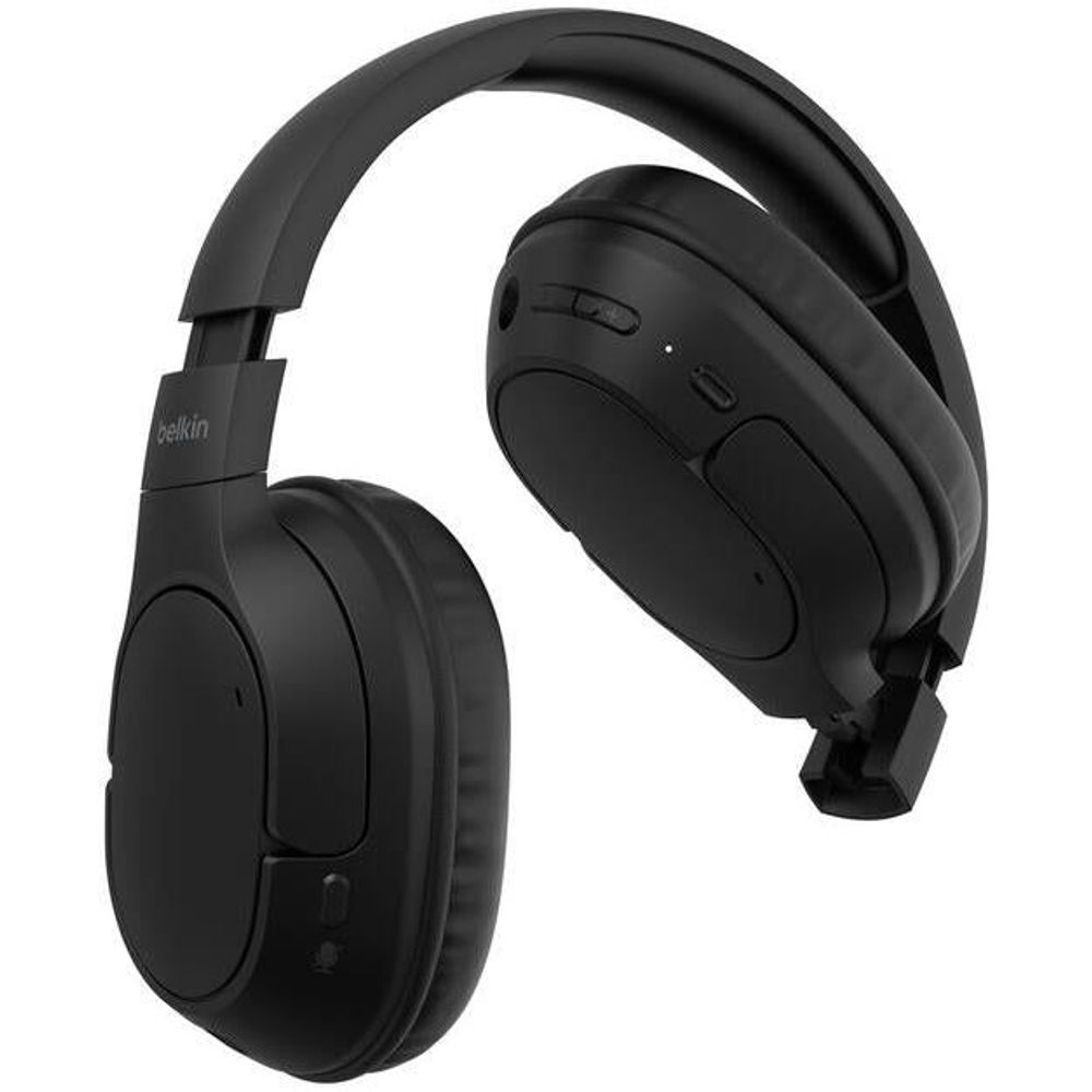 Belkin SoundForm Surround Wireless Over-Ear Headphones (Black)