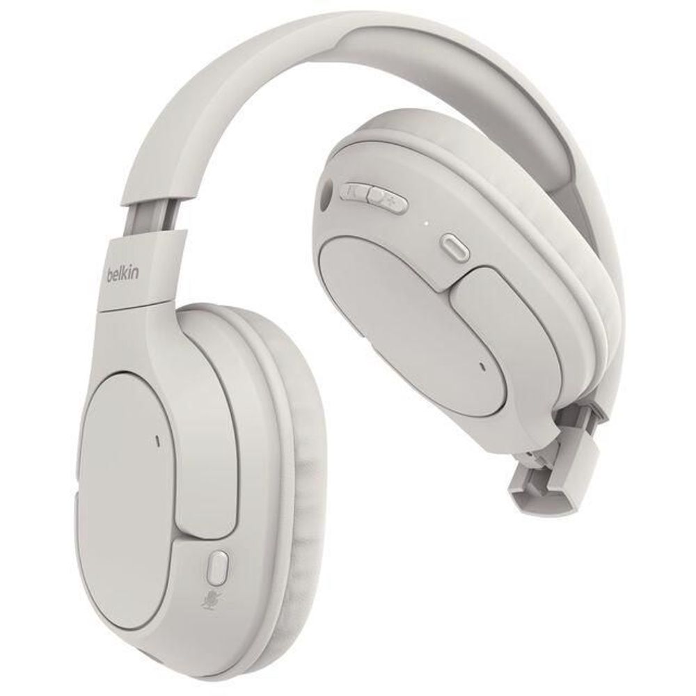 Belkin SoundForm Surround Wireless Over-Ear Headphones (Sand)