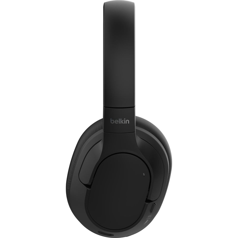 Belkin SoundForm Isolate Noise Cancelling Over-Ear Headphones (Black)