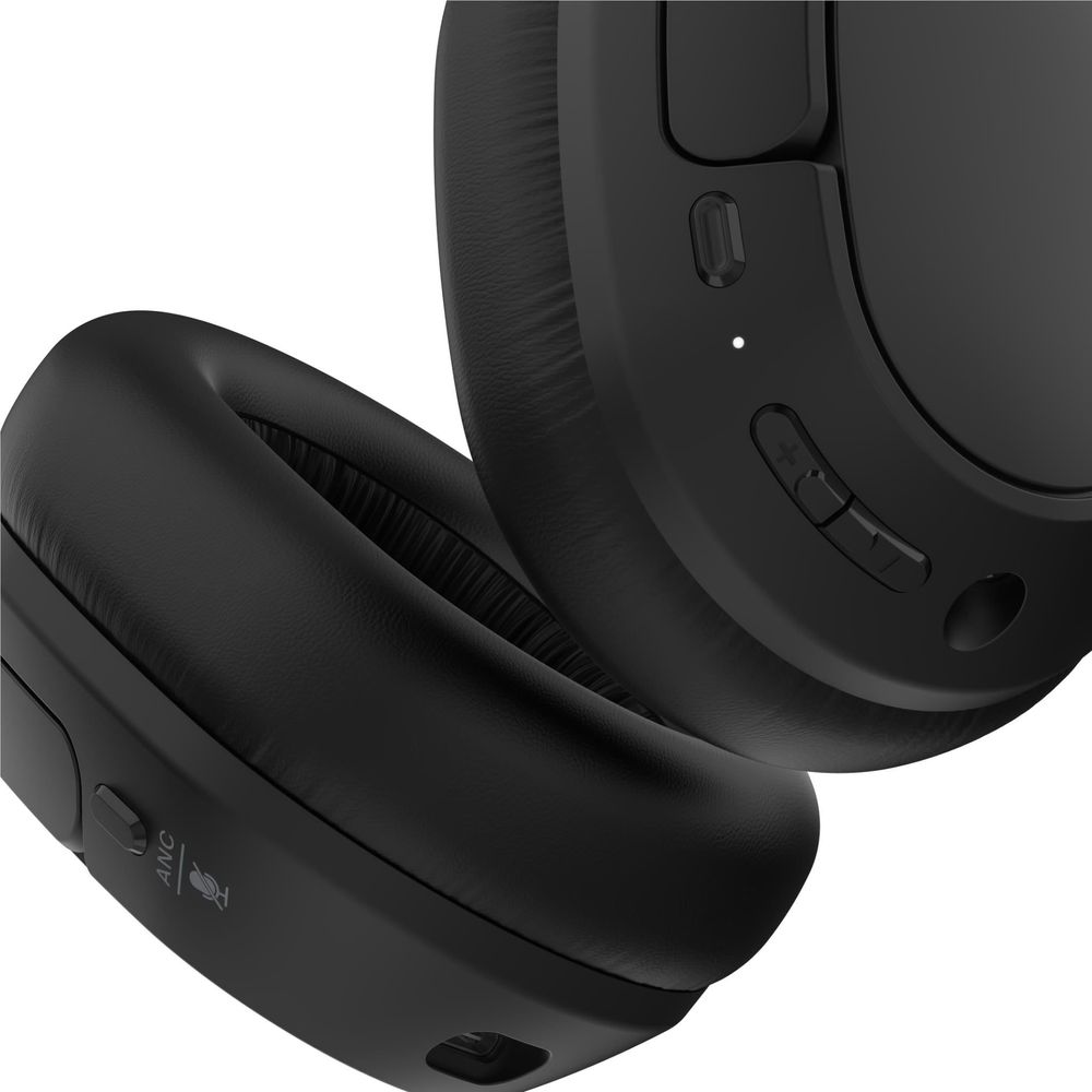Belkin SoundForm Isolate Noise Cancelling Over-Ear Headphones (Black)