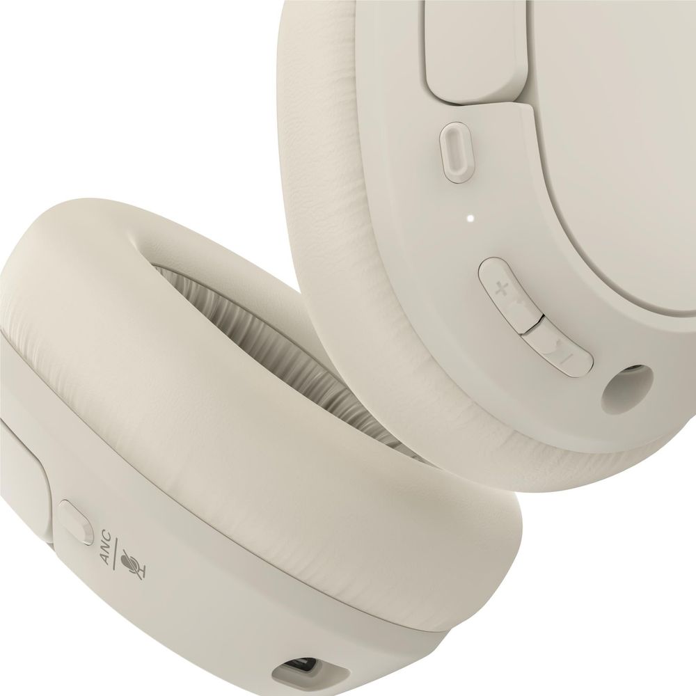 Belkin SoundForm Isolate NC Wireless Over-Ear Headphones (Sand)