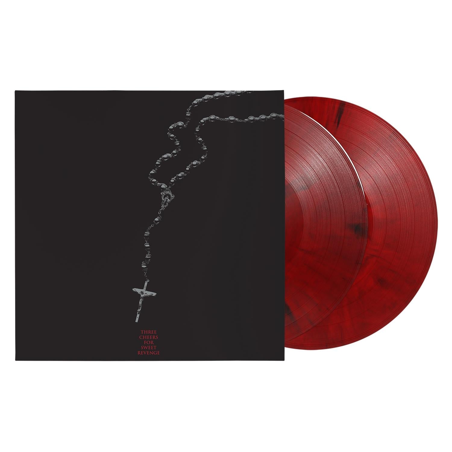 Three Cheers For Sweet Revenge (Deluxe Edition Red & Black Marbled Vinyl) - By: My Chemical Romance