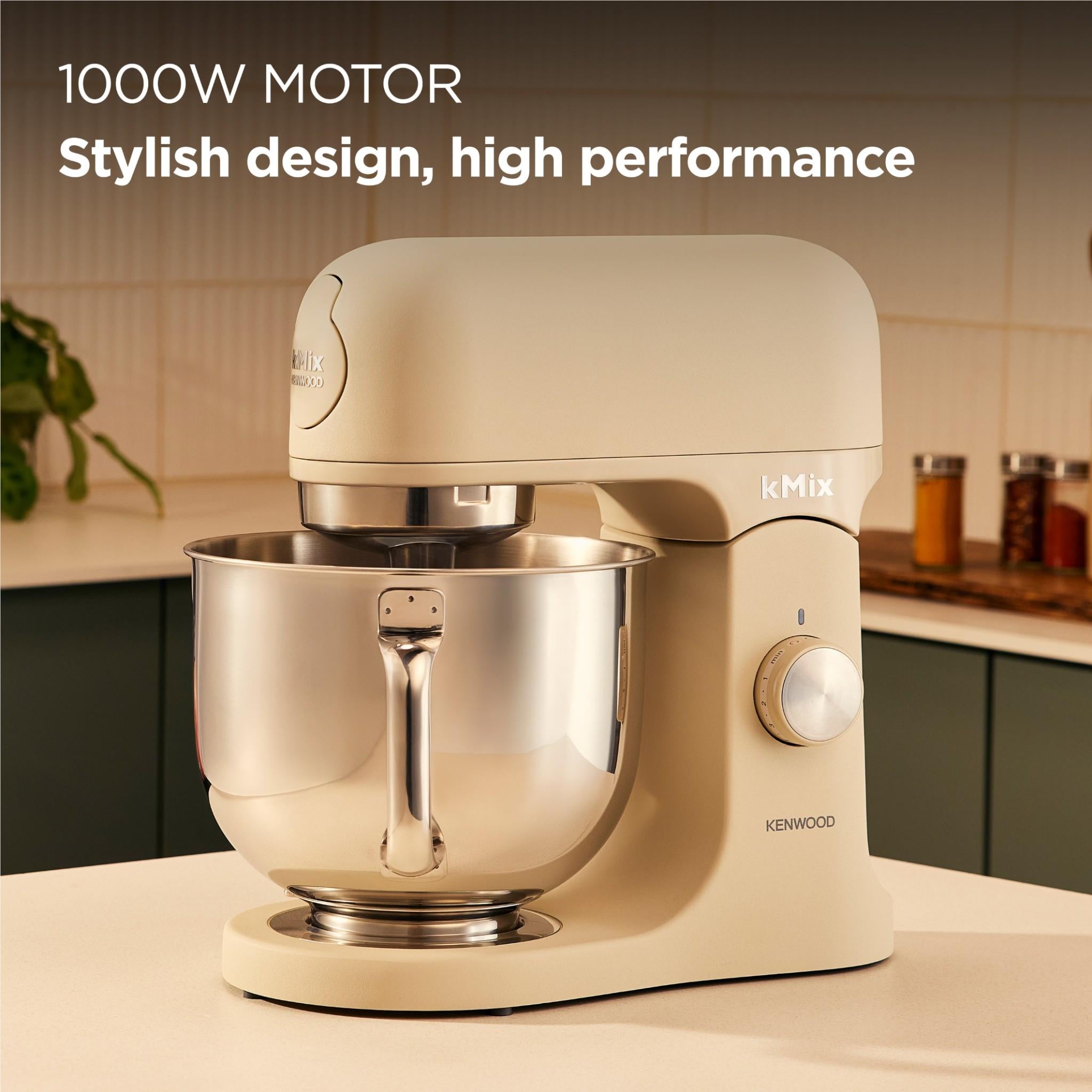 Kenwood KMX751 kMix Stand Mixer (Sleek Cream)