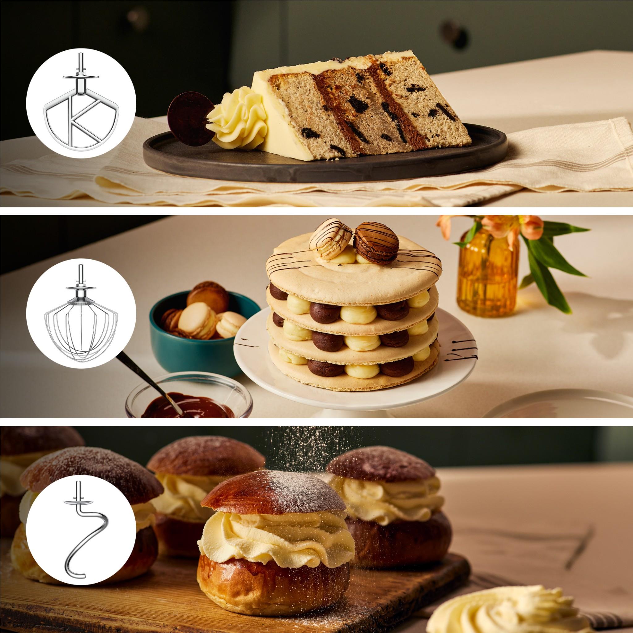 Kenwood KMX751 kMix Stand Mixer (Sleek Cream)