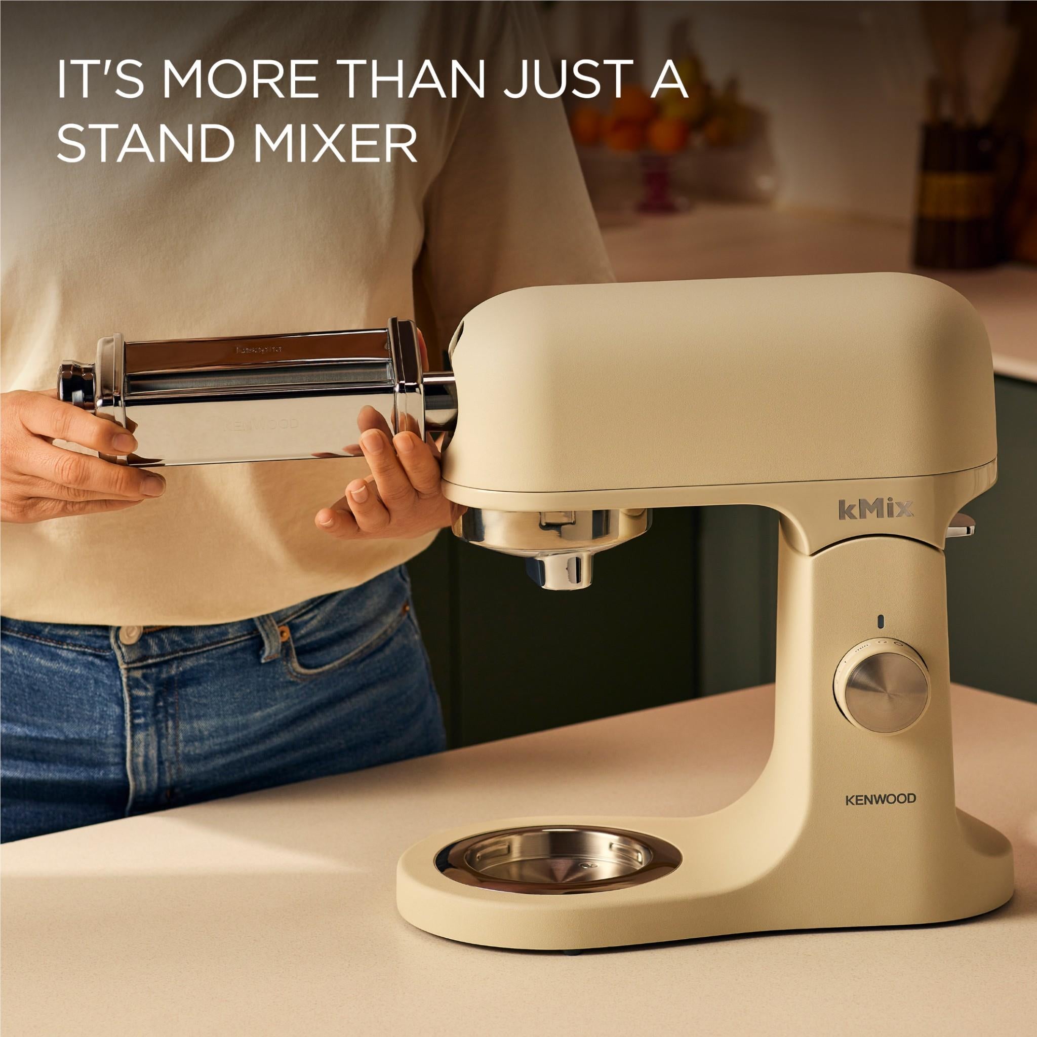 Kenwood KMX751 kMix Stand Mixer (Sleek Cream)