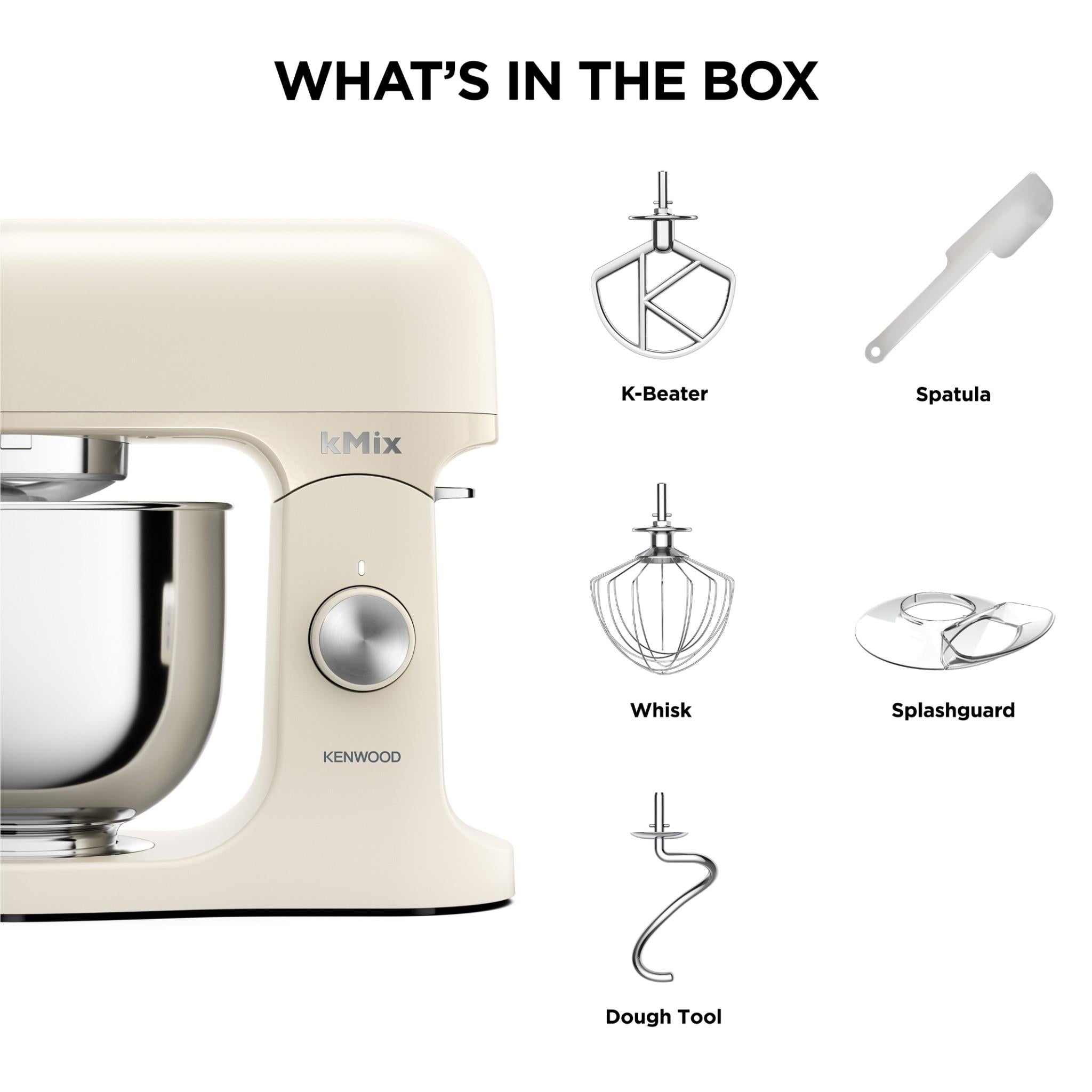 Kenwood KMX751 kMix Stand Mixer (Sleek Cream)