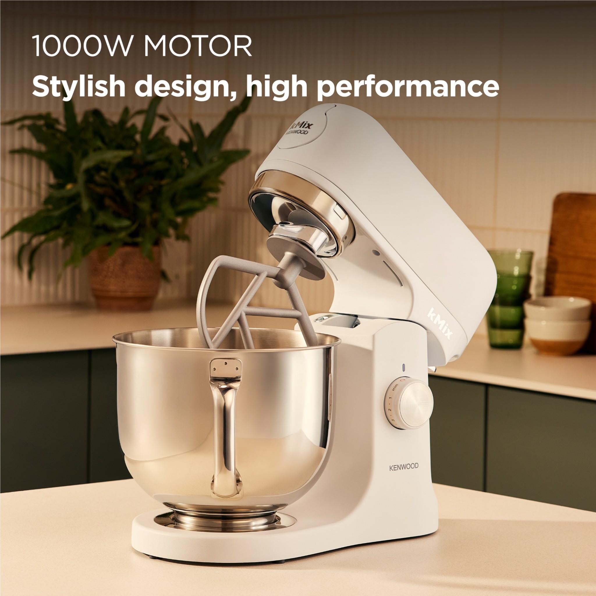 Kenwood KMX751 kMix Stand Mixer (Sleek White)
