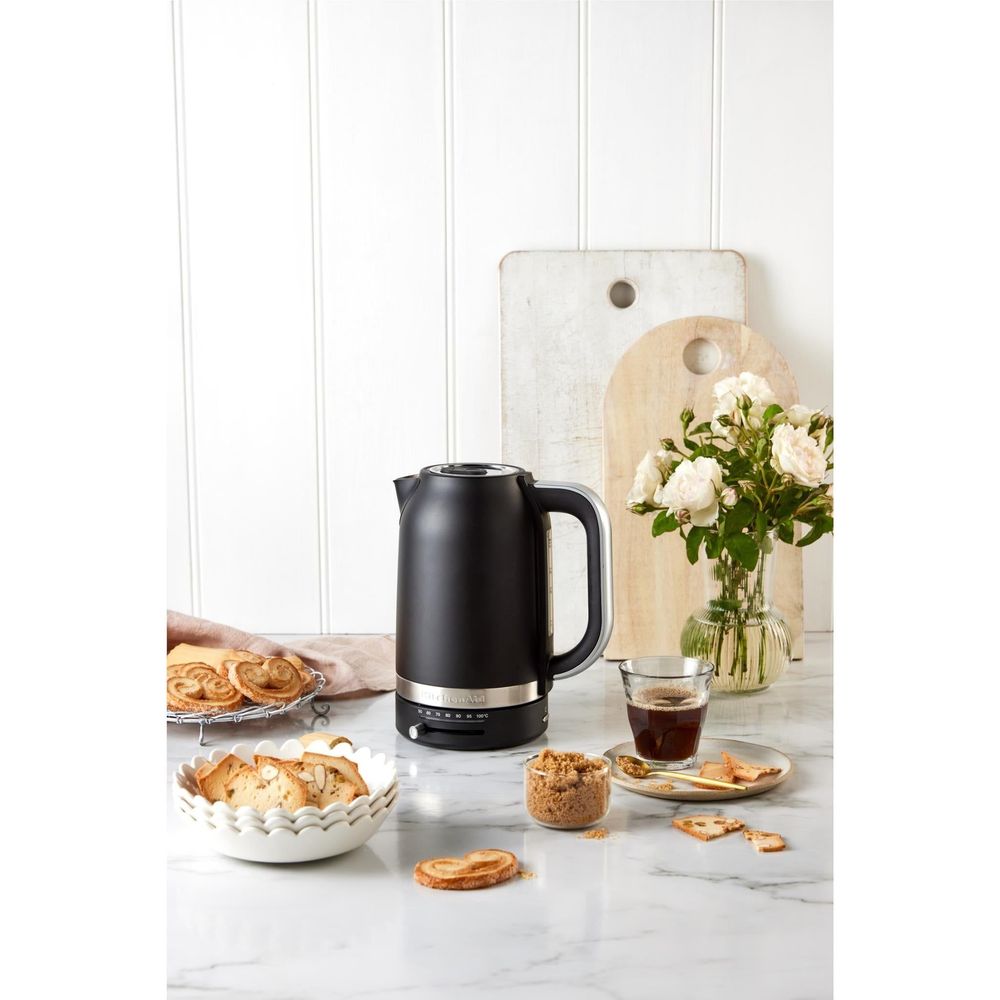 KitchenAid KEK170 1.7L Variable Temperature Electric Kettle (Matte Black)