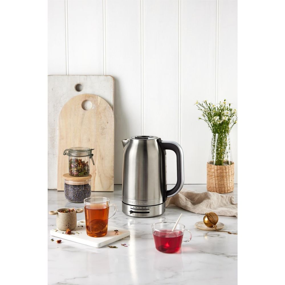 KitchenAid KEK170 1.7L Variable Temperature Electric Kettle (Stainless Steel)