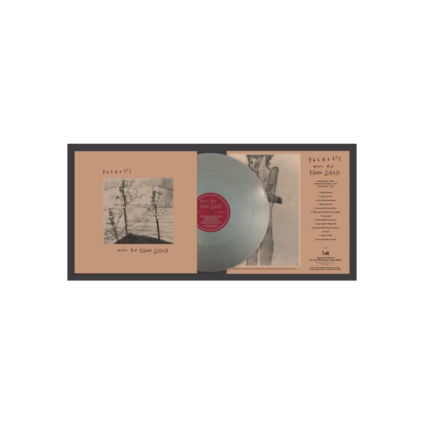 Music for Egon Schiele (30th Anniversary Silver Metallic Vinyl) - By:Rachel’s