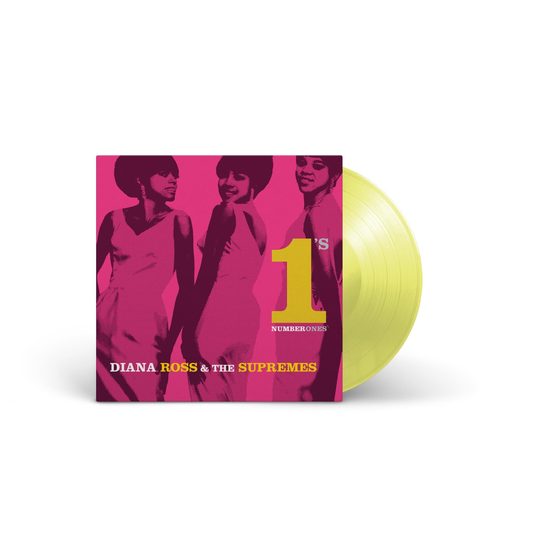 Motown 1's (JB Exclusive Yellow Vinyl) - By: Diana Ross & The Supremes