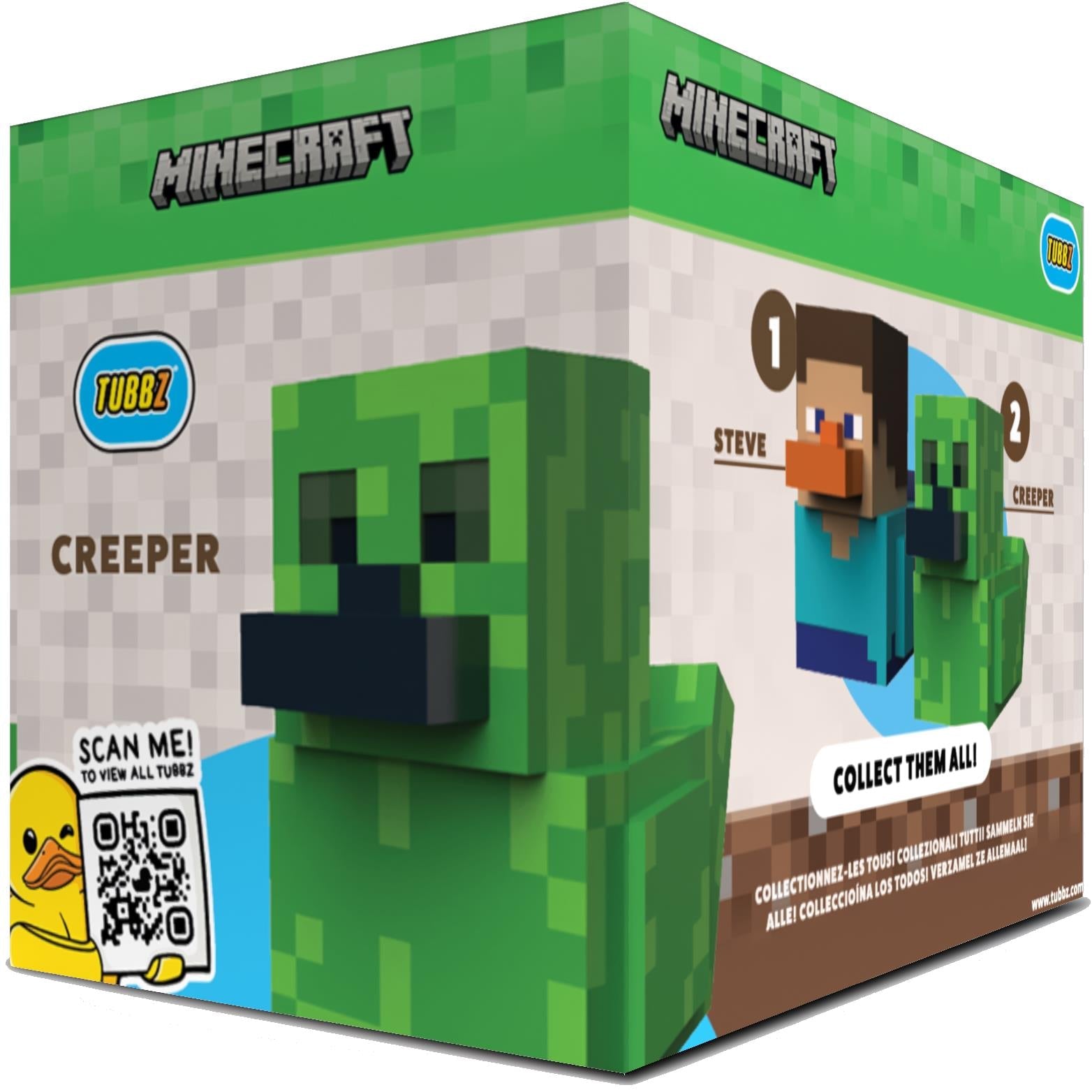 Tubbz Cosplaying Duck Collectible (Minecraft - Creeper)