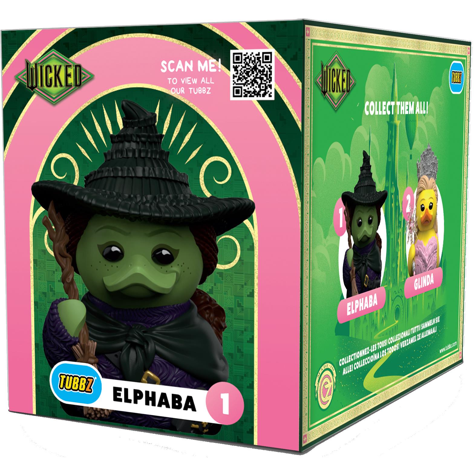 Tubbz Cosplaying Duck Collectible (Wicked - Elphaba)