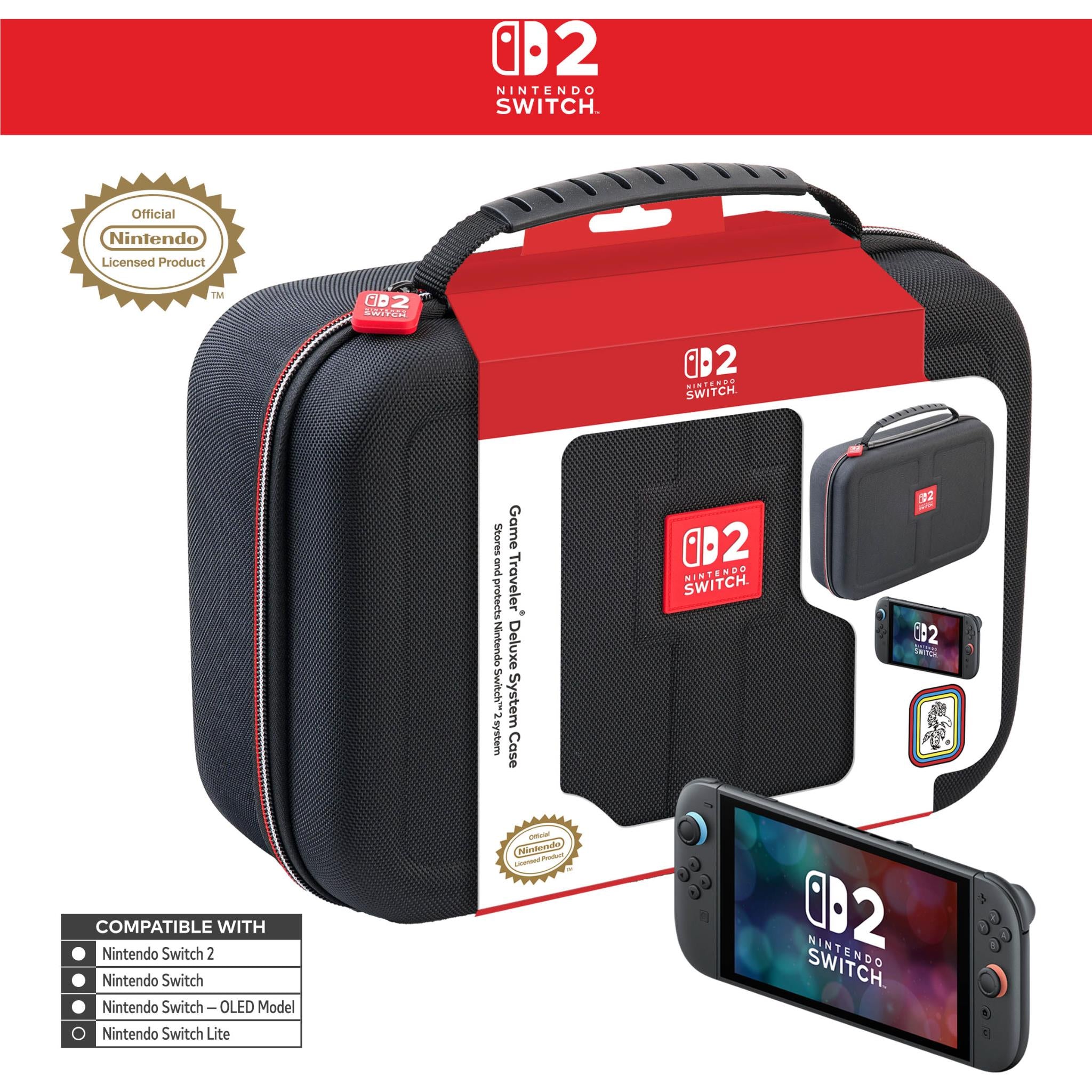 R.D.S. Nintendo Switch 2 Game Traveler Deluxe Full System Carry Case
