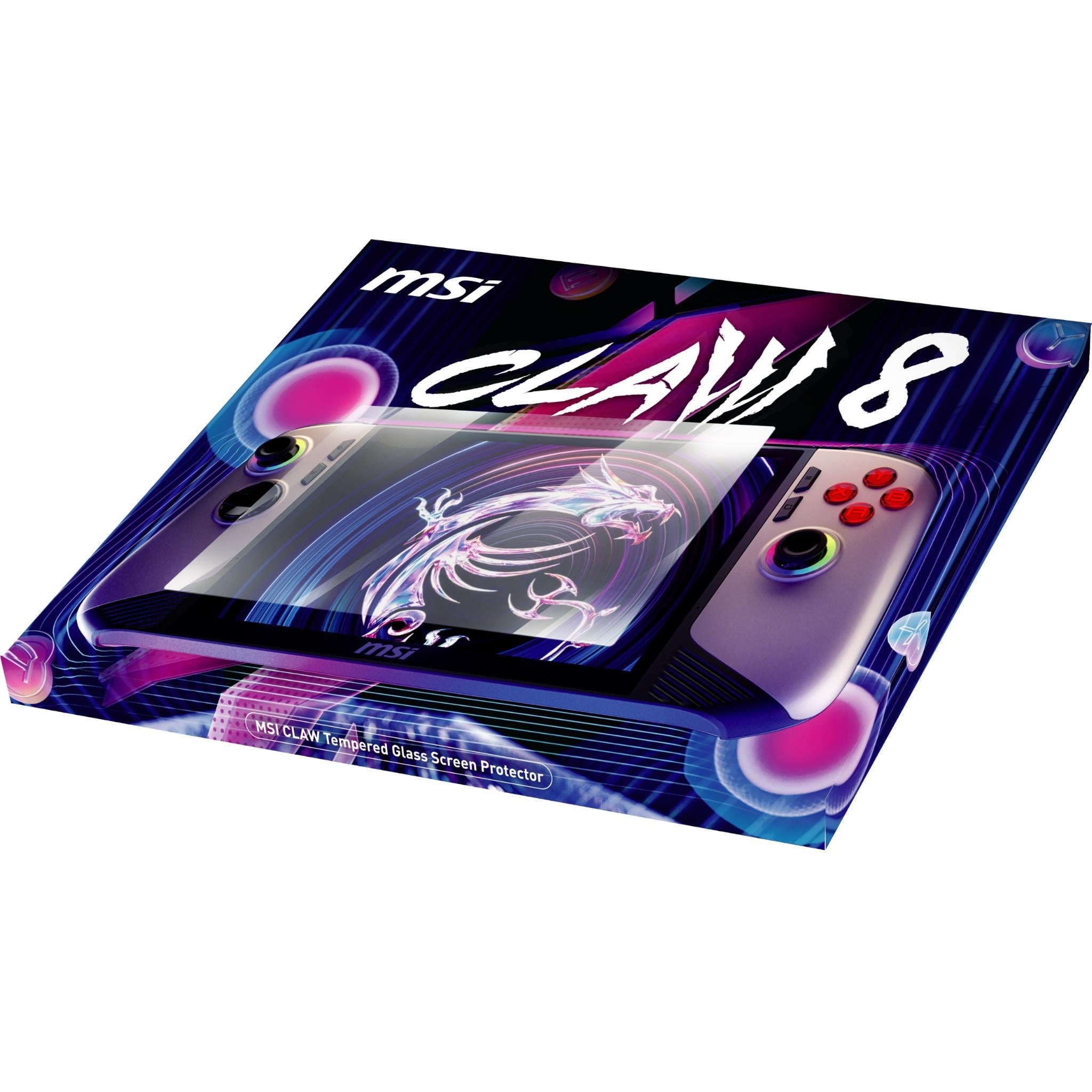 MSI Claw 8" Tempered Glass Screen Protector