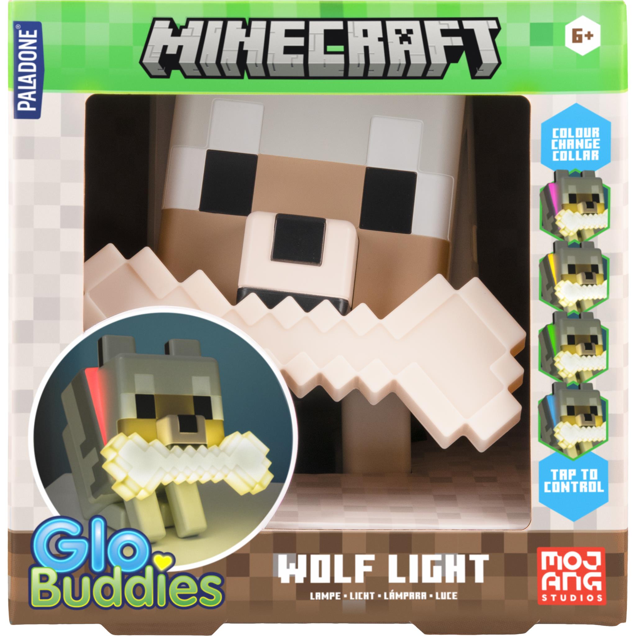 Paladone GloBuddies Light (Minecraft Wolf)