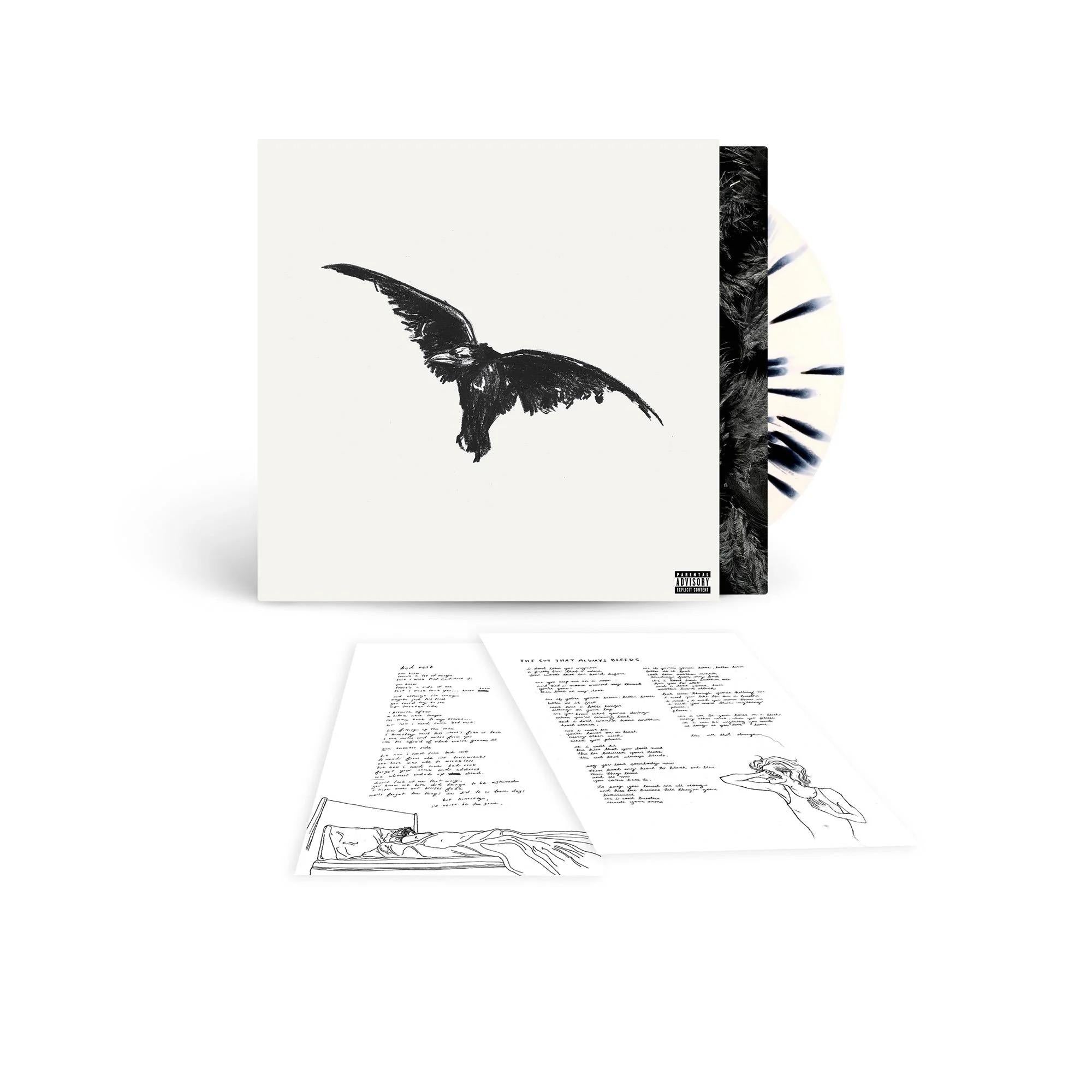 Kid Krow, Decomposed (5 Year Anniversary Edition) (White & Black splatter Vinyl) - By: Conan Gray