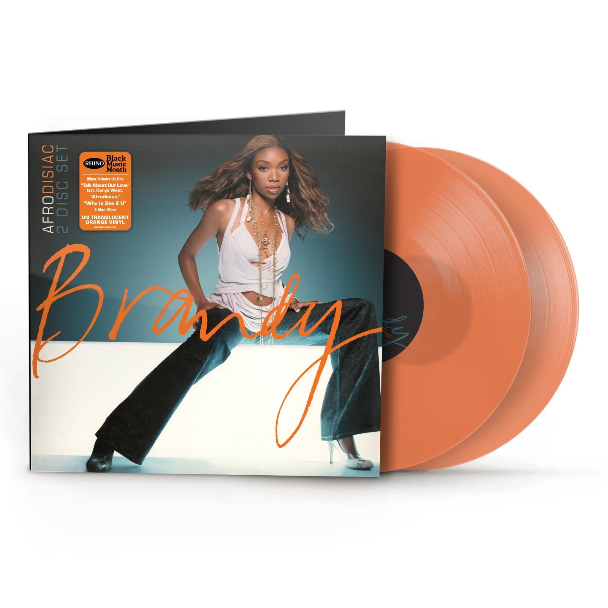 Afrodisiac (Orange Vinyl) - By: Brandy
