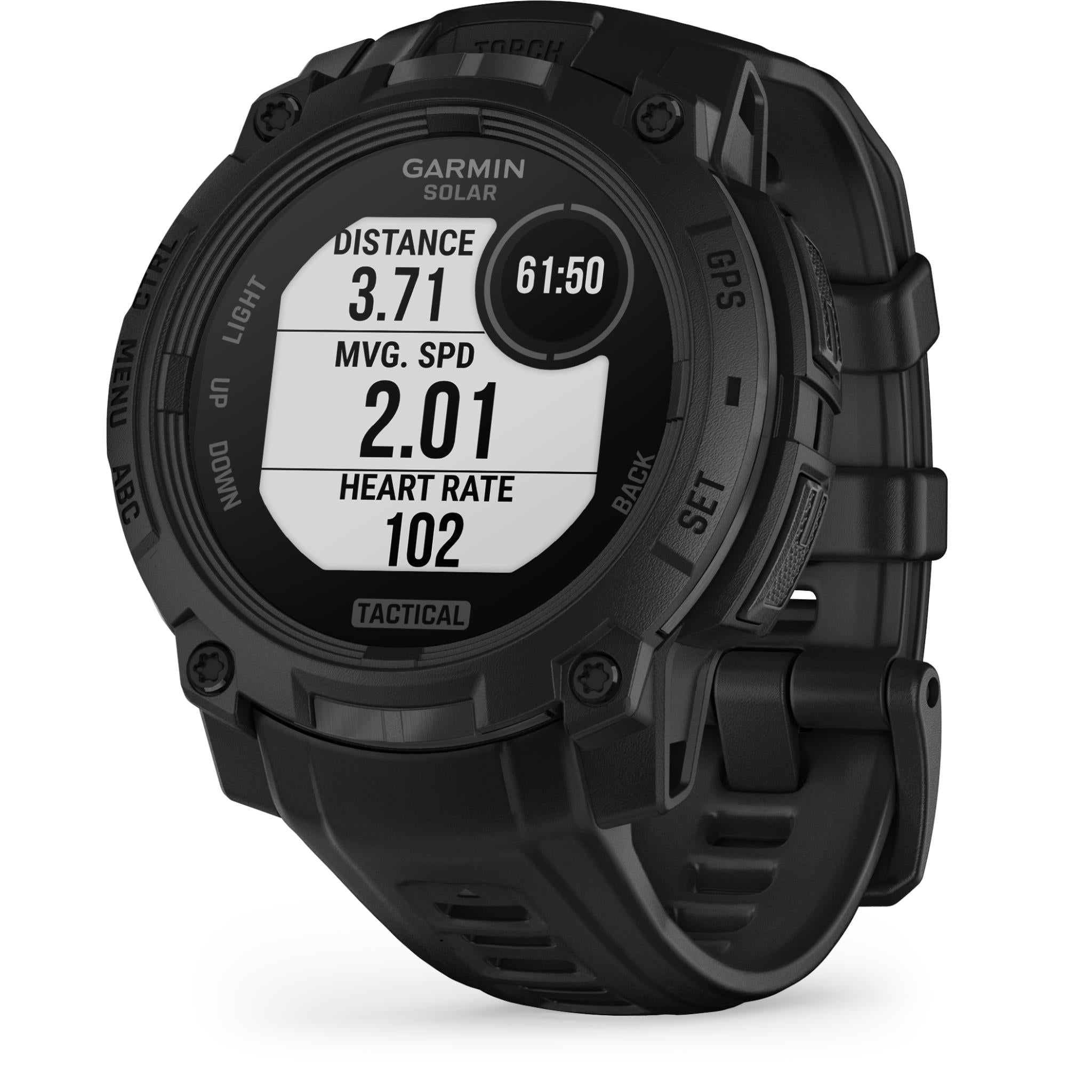 Garmin Instinct 3 45mm Solar Sports Watch (Tactical Edition - Black)