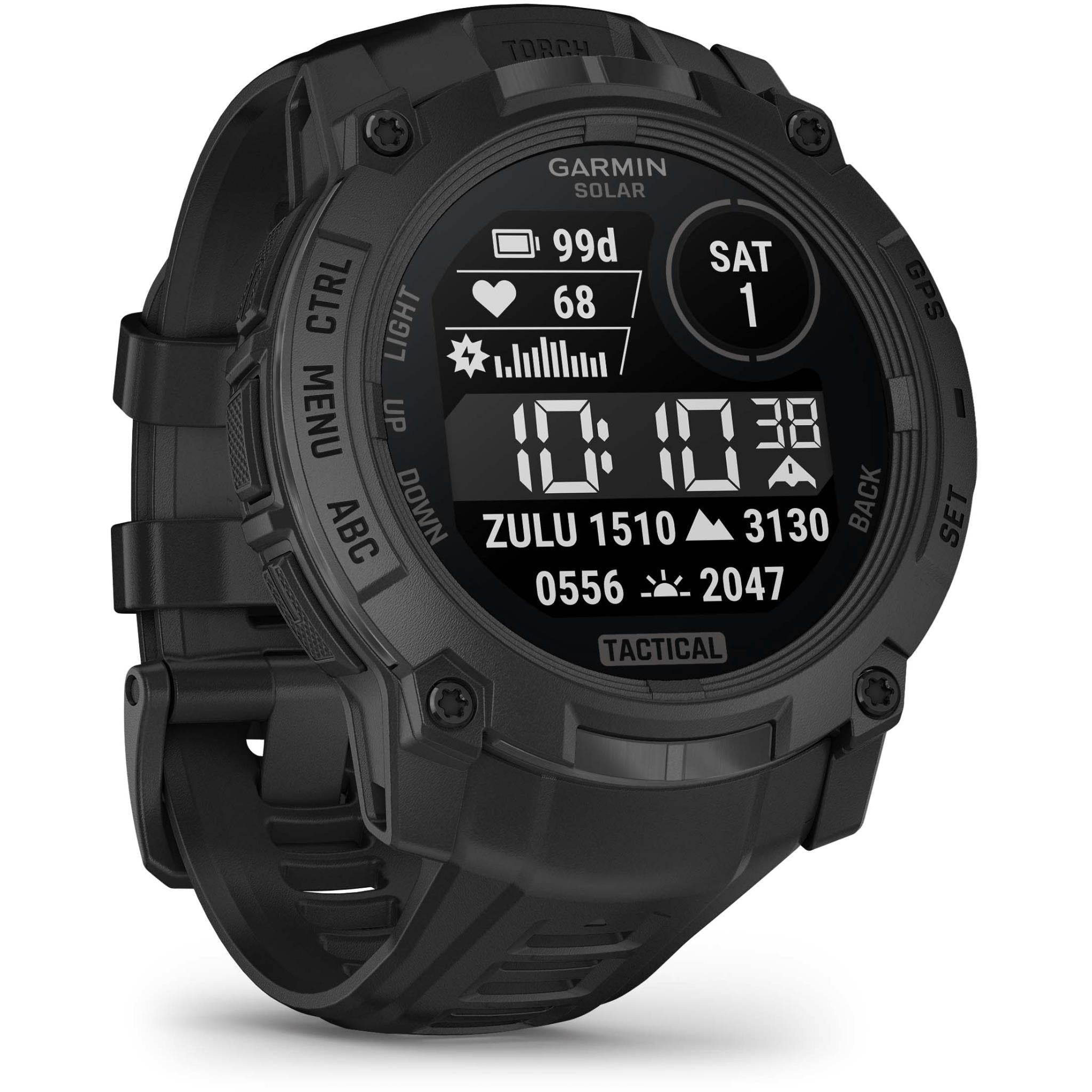 Garmin Instinct 3 50mm Solar Sports Watch (Tactical Edition - Black)