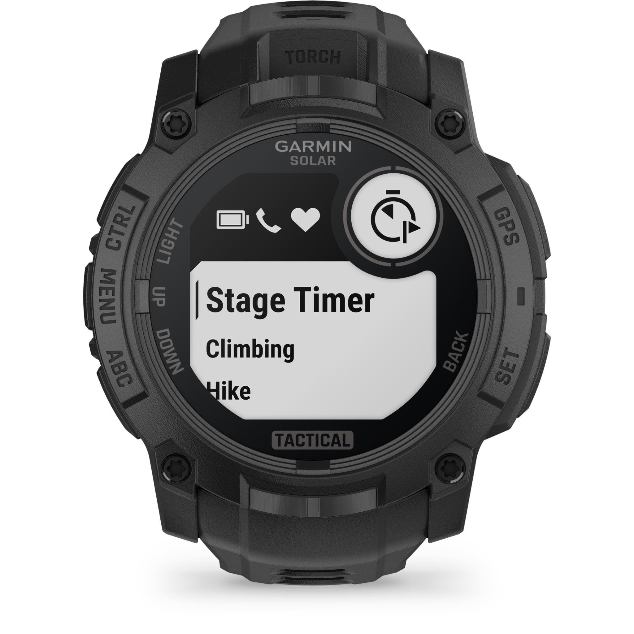 Garmin Instinct 3 50mm Solar Sports Watch (Tactical Edition - Black)