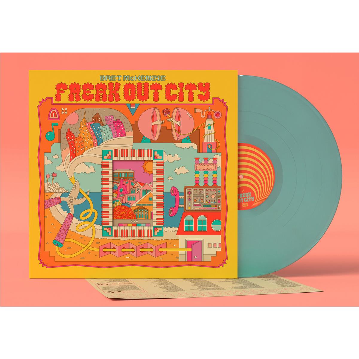 Freak Out City ('Loser Edition' Glacial Blue Coloured Vinyl) - By: Bret Mckenzie